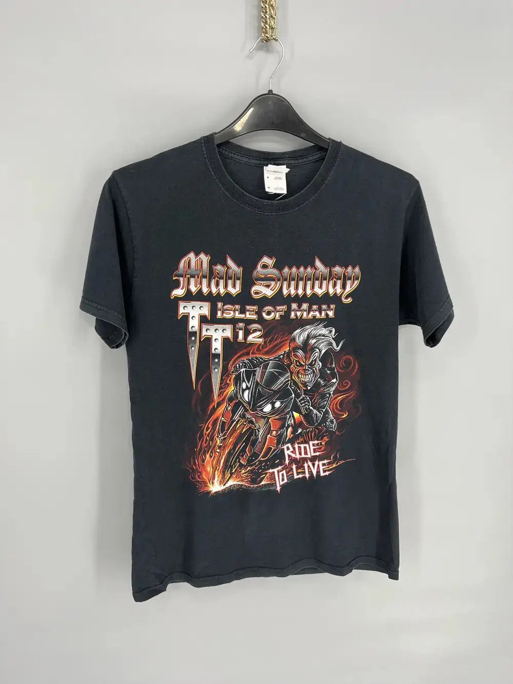 Harley Davidson Vintage The Legend Lives On Sturgis Biker Tee Size US M / EU 48-50 / 2 - 2 Thumbnail