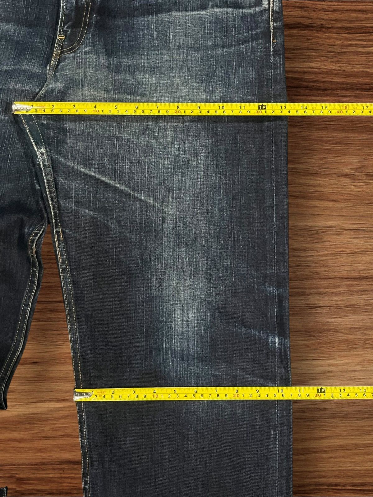 Levi's ⚡️Baggy⚡️Vintage Levi’s Lot 503 Dark Washed Distressed Jeans Size US 37 - 16 Thumbnail