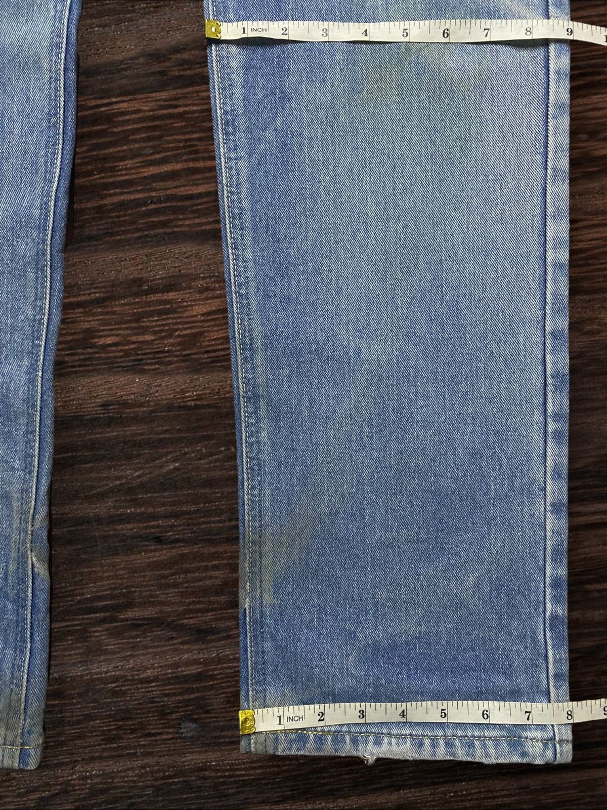 Edwin Vintage Edwin E 403 Grunge Distressed Jeans Size US 34 / EU 50 - 9 Thumbnail