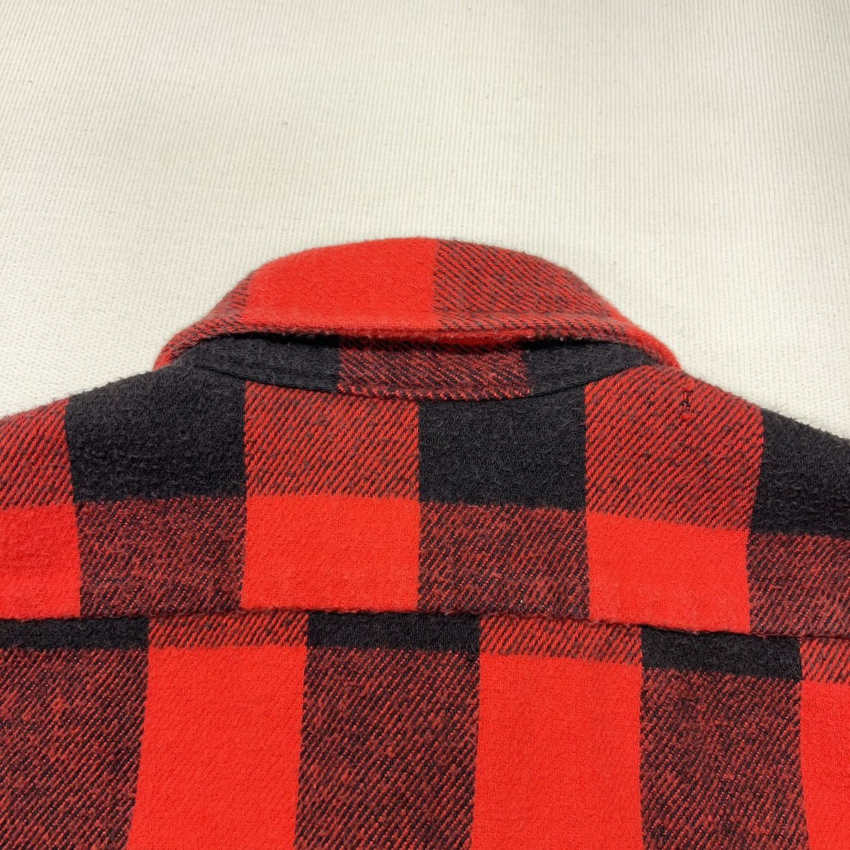 Vintage VTG Codet Flannel Shirt Red Plaid Buffalo Button Up Pocket Size US L / EU 52-54 / 3 - 11 Thumbnail