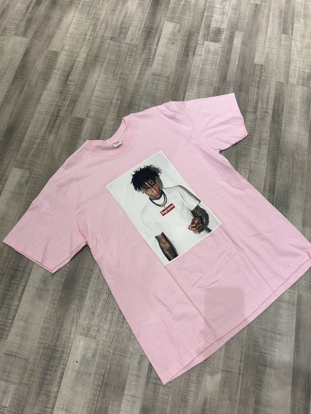 Supreme Supreme NBA Youngboy Tee Size US XL / EU 56 / 4 - 2 Thumbnail