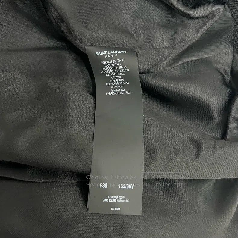 Saint Laurent Paris Saint Laurent Paris Color-block black and white baseball j Size XS / US 0-2 / IT 36-38 - 5 Thumbnail