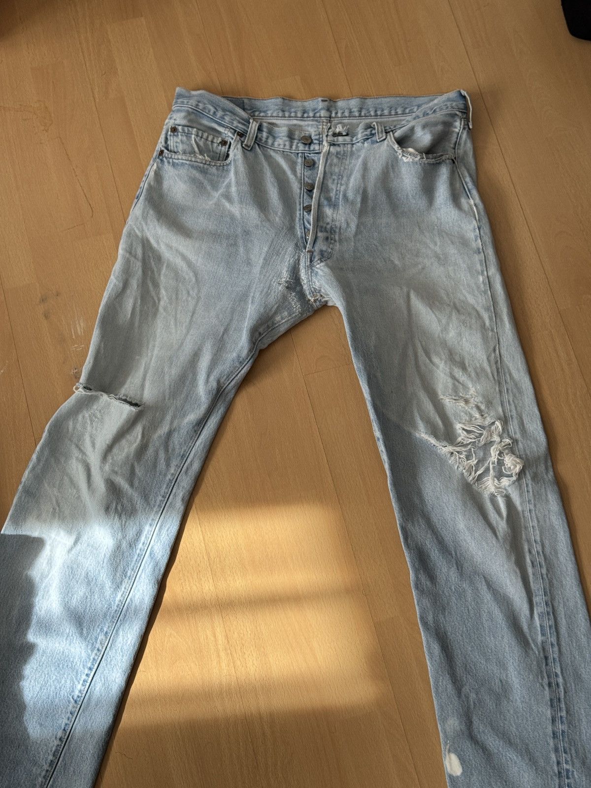 Levi's × Levi's Vintage Clothing Vintage red stripe Levi’s selvedge denim Size US 34 / EU 50 - 1 Thumbnail