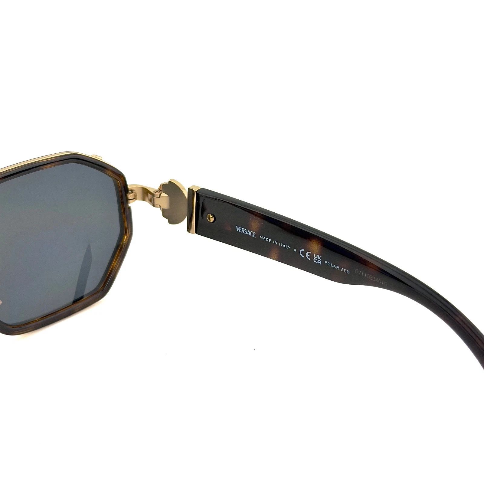 Versace VERSACE GRECA Pilot Medusa 2228 VE2228 Aviator Sunglasses Size ONE SIZE - 7 Thumbnail