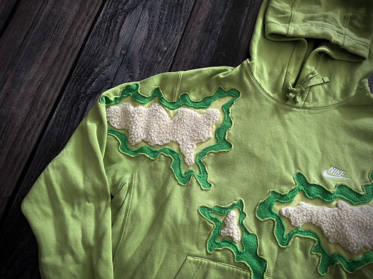 Nike Nike Custom Hoodie Vintage 90s Y2K Reworked Size US L / EU 52-54 / 3 - 4 Thumbnail