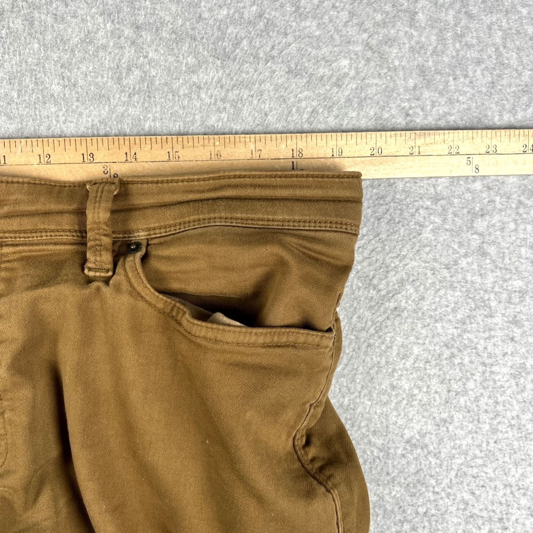 DUER DU/ER Mens Beige Chino Pants N2X Slim Fit Taper Stretch 38x32 Casual Workwear Comfort Size US 38 / EU 54 - 6 Thumbnail