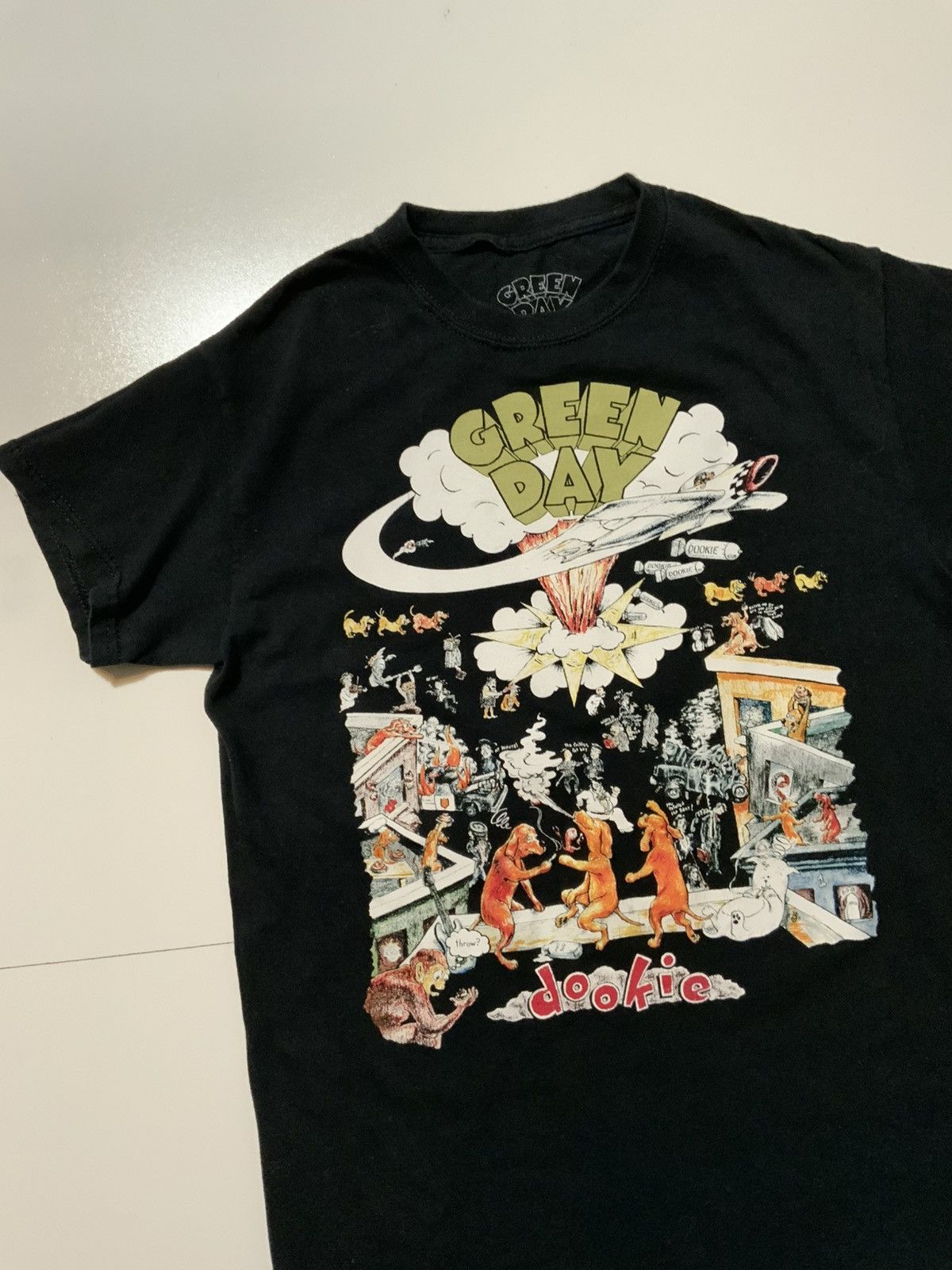 Band Tees Green Day Dookie Album Punk Rock Band Tour Concert T-Shirt Size US S / EU 44-46 / 1 - 3 Thumbnail