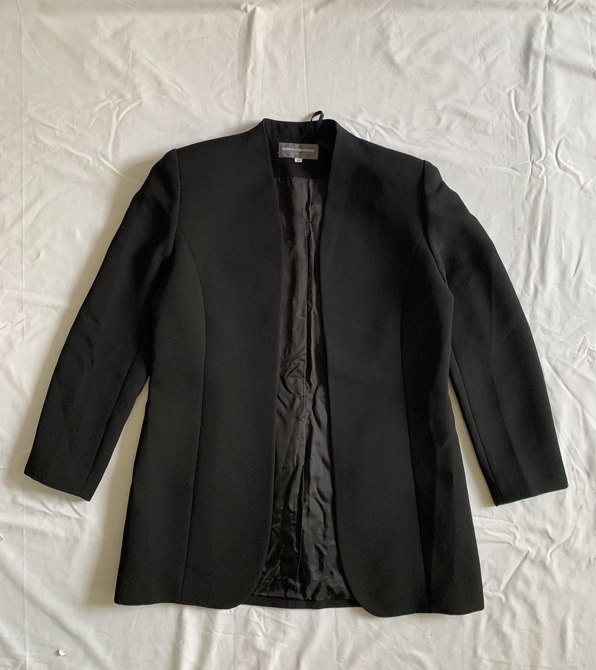 Paco Rabanne Paco Rabanne Open Front Blazer Size S / US 4 / IT 40 - 3 Thumbnail