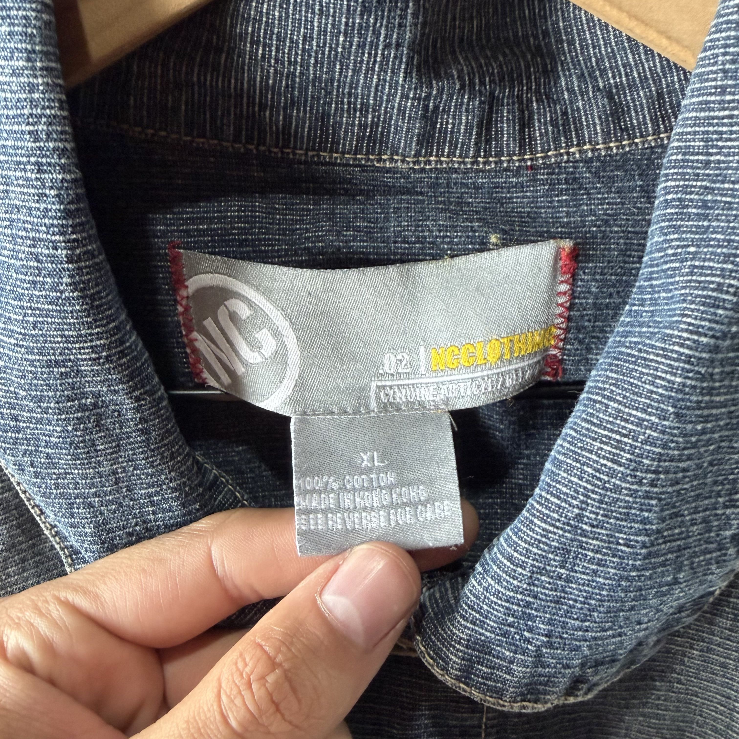 Other Vtg Y2K NC Clothing Denim Jacket Cotton Classic Style Size US XL / EU 56 / 4 - 9 Thumbnail