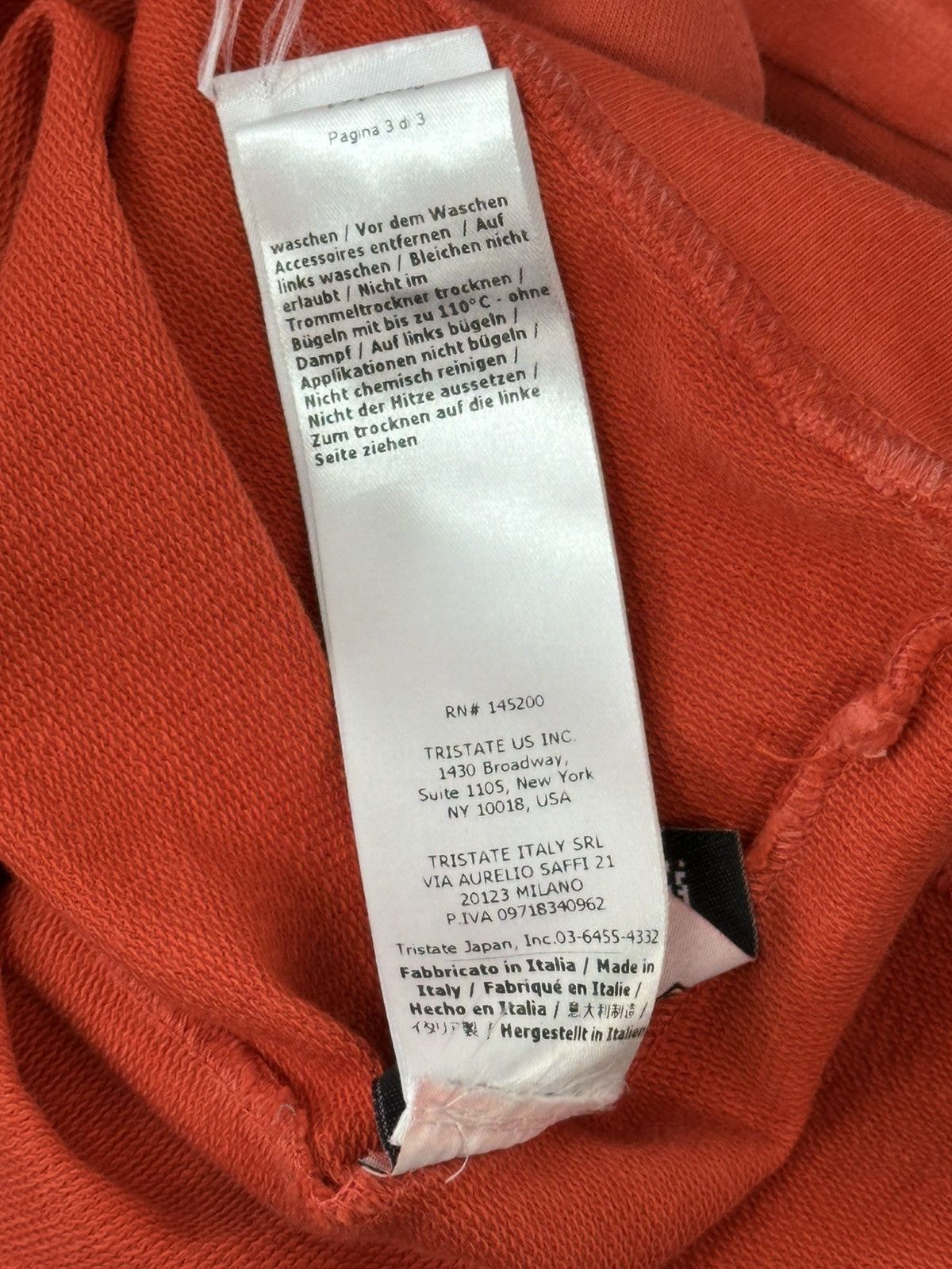 C.P. Company C.P. Comany Re-colour Orange Cotton Long Sleeve With Lens Size US L / EU 52-54 / 3 - 13 Thumbnail