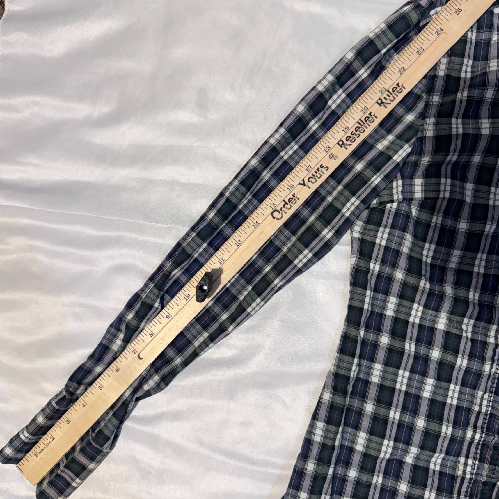 American Eagle Outfitters American Eagle Outfitters Shirt Forest Green Plaid Button-Up Adult XS Womens Size XS / US 0-2 / IT 36-38 - 7 Thumbnail