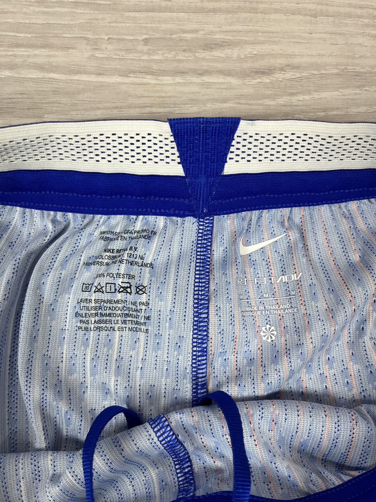 Nike Nike France 2025 #14 Rabiot Soccer Player Issue Match Shorts Size US 32 / EU 48 - 10 Thumbnail
