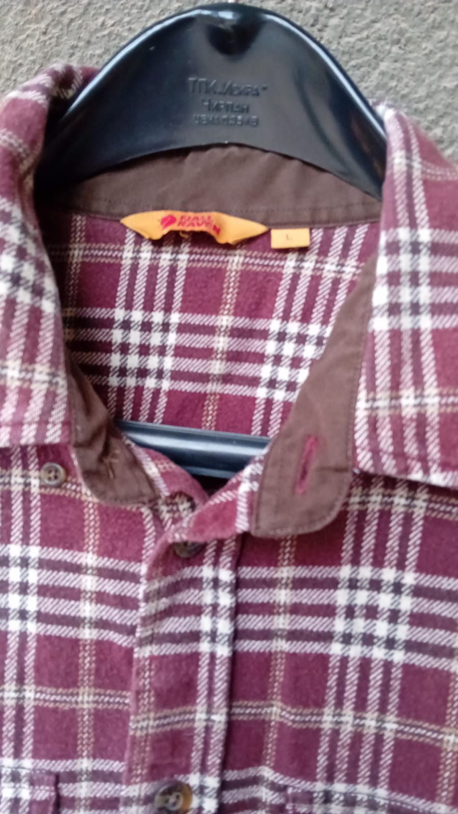 Fjallraven Fjallraven Duck Shirt Plaid Flannel Long Sleeve sz L Size US L / EU 52-54 / 3 - 7 Thumbnail