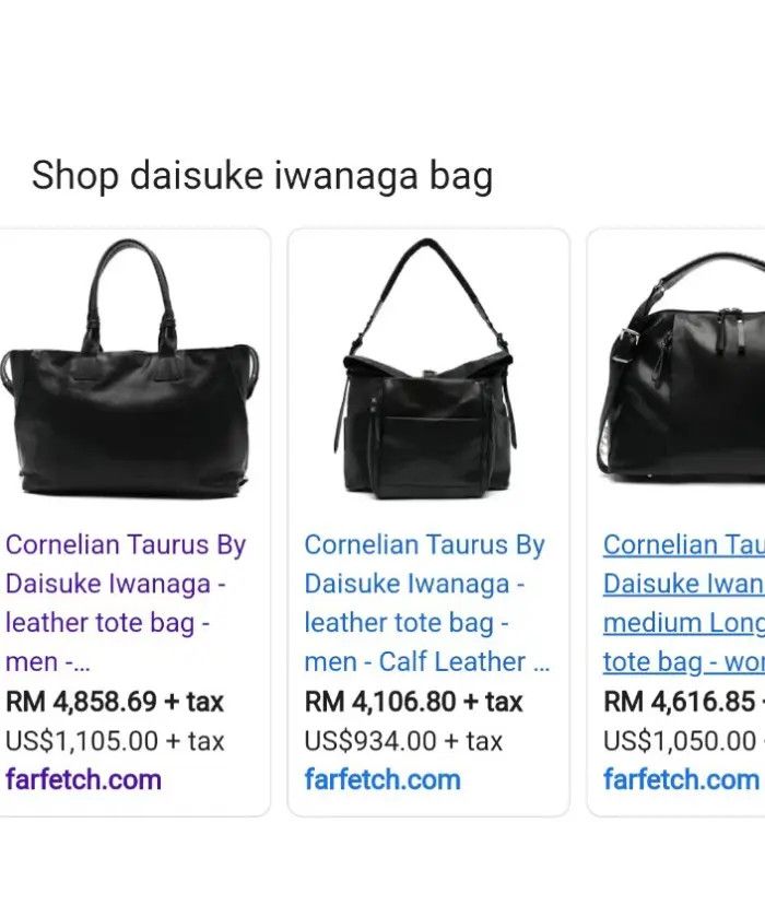 Cornelian Taurus By Daisuke Iwanaga Cornelian Taurus By Daisuke Iwanaga Canvas Tote/Crossbody Size ONE SIZE - 11 Thumbnail