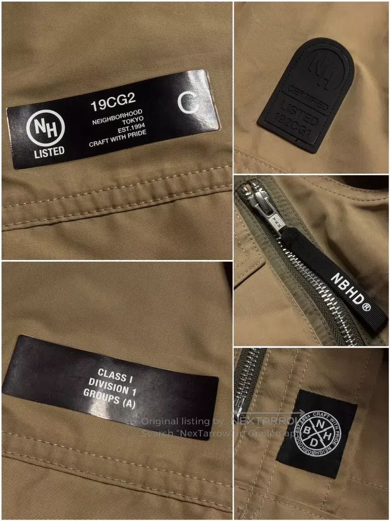 Neighborhood Neighborhood SMOCK 19AW Tech Fabric Nylon Four-Pocket Jack Size US M / EU 48-50 / 2 - 4 Thumbnail