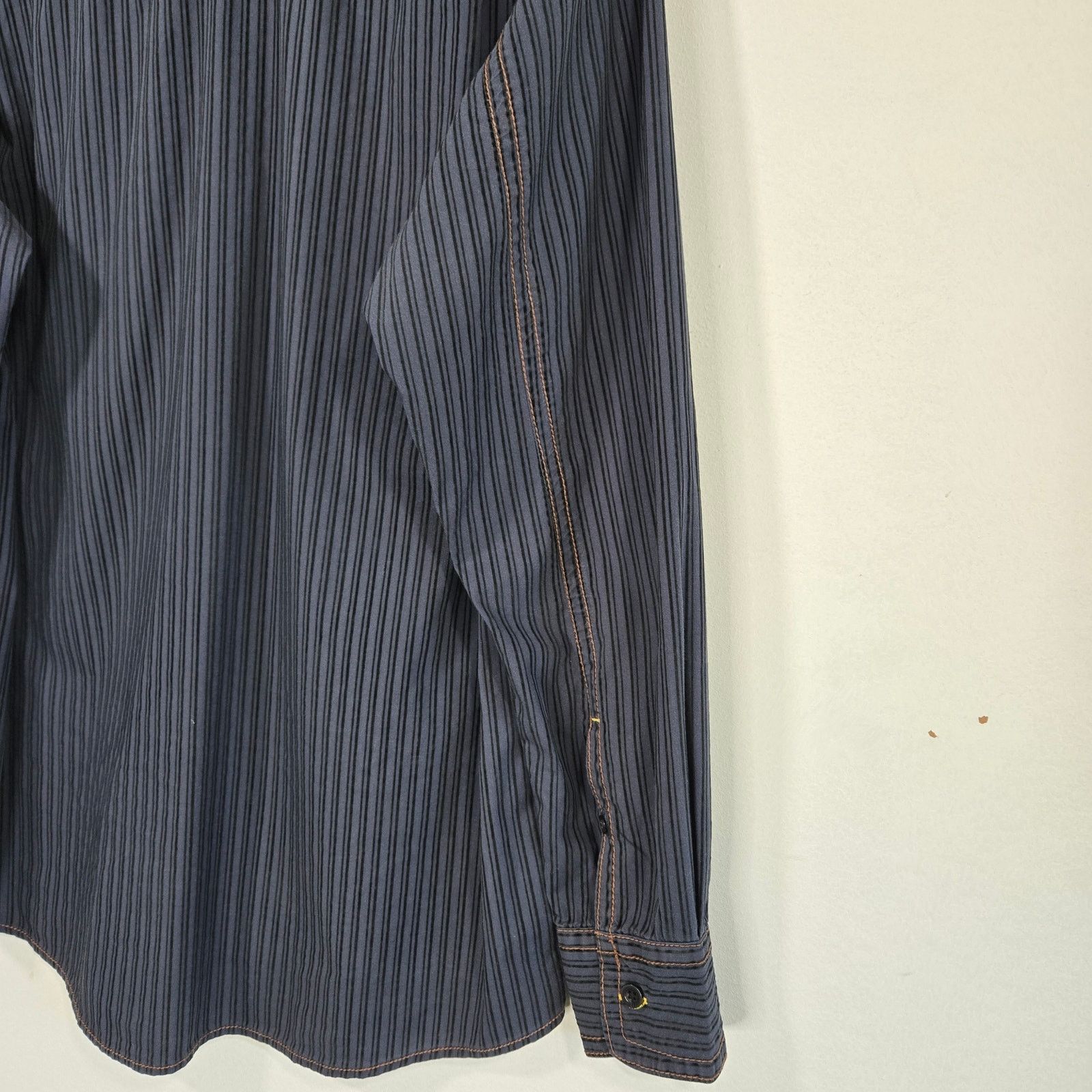 Pronto Uomo Pronto Uomo BLUE Men's Shirt. Size Medium. Size US M / EU 48-50 / 2 - 11 Thumbnail