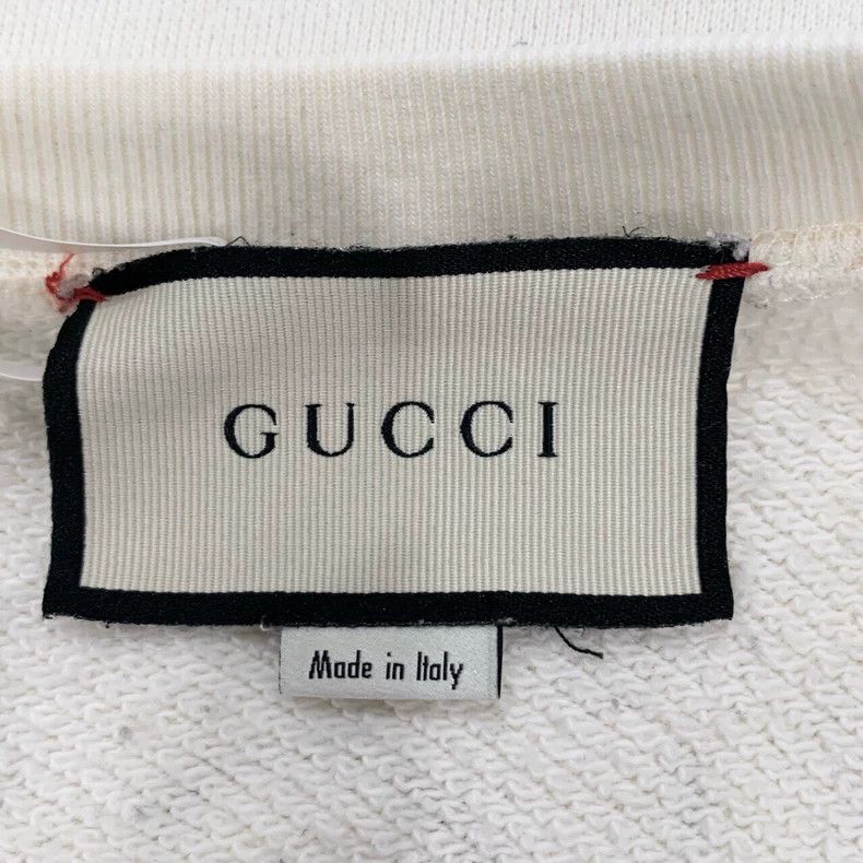 Gucci Gucci Logo letter character print round neck white cotton s Size US XS / EU 42 / 0 - 5 Thumbnail