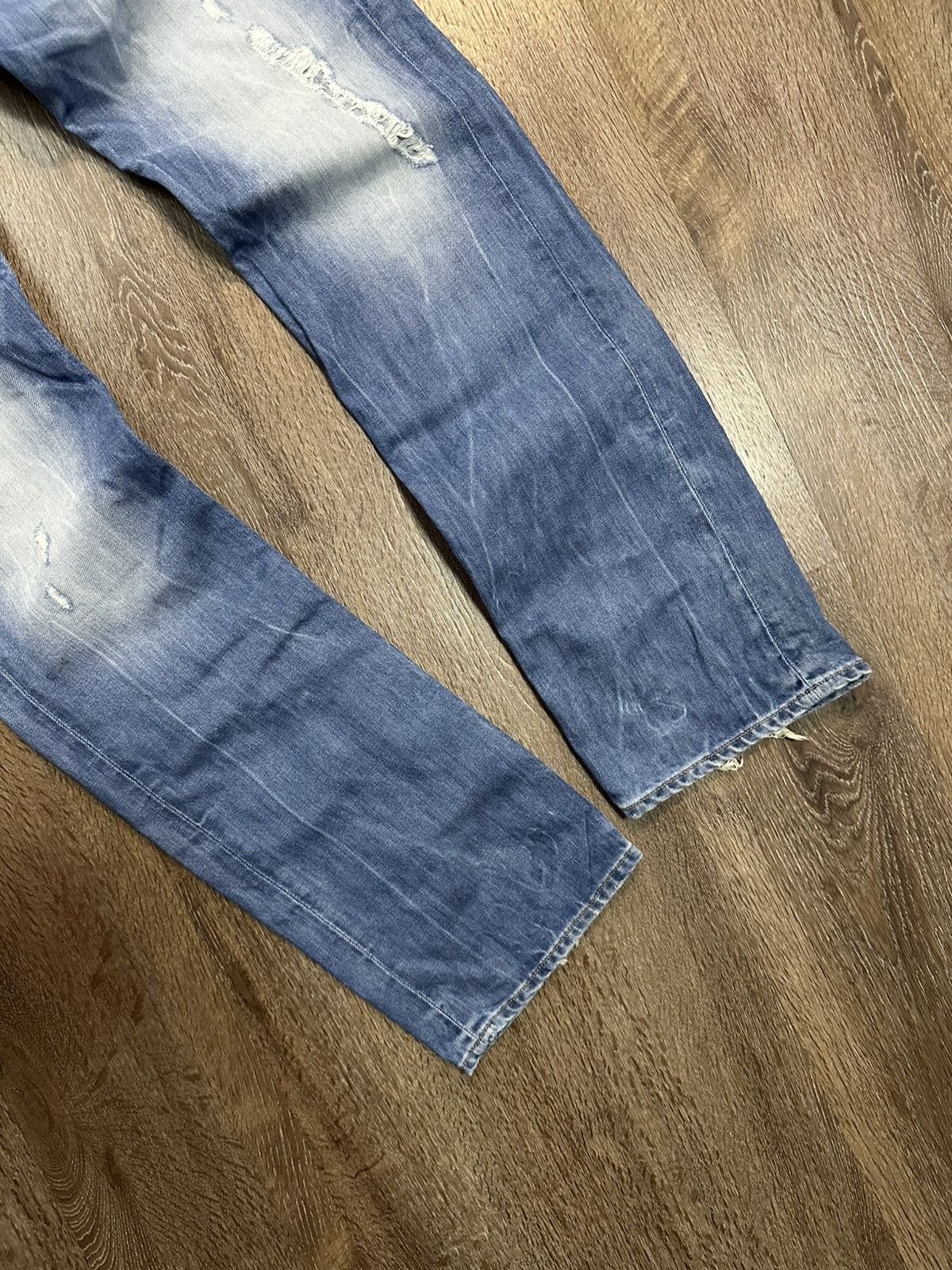 G-Star G-Star Raw Jeans With Scuffs Avant-Garde Style Size US 33 - 7 Thumbnail