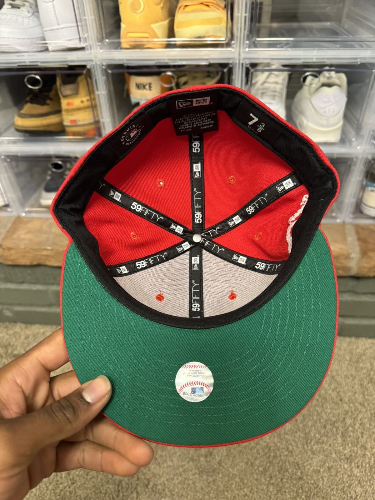 New Era × New York Yankees Christmas New York Yankees NEW ERA 7 3/8 Size ONE SIZE - 5 Thumbnail