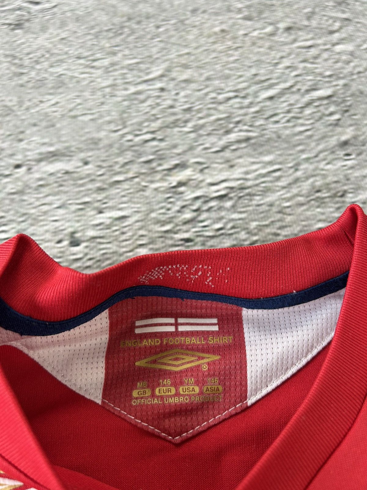 Umbro × Vintage Lampard England vintage Umbro jersey 2010 red south africa Size US XS / EU 42 / 0 - 7 Thumbnail