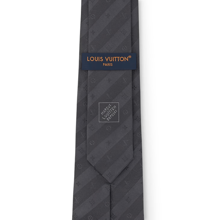 Louis Vuitton Monogram Stripy Tie Size ONE SIZE - 3 Thumbnail