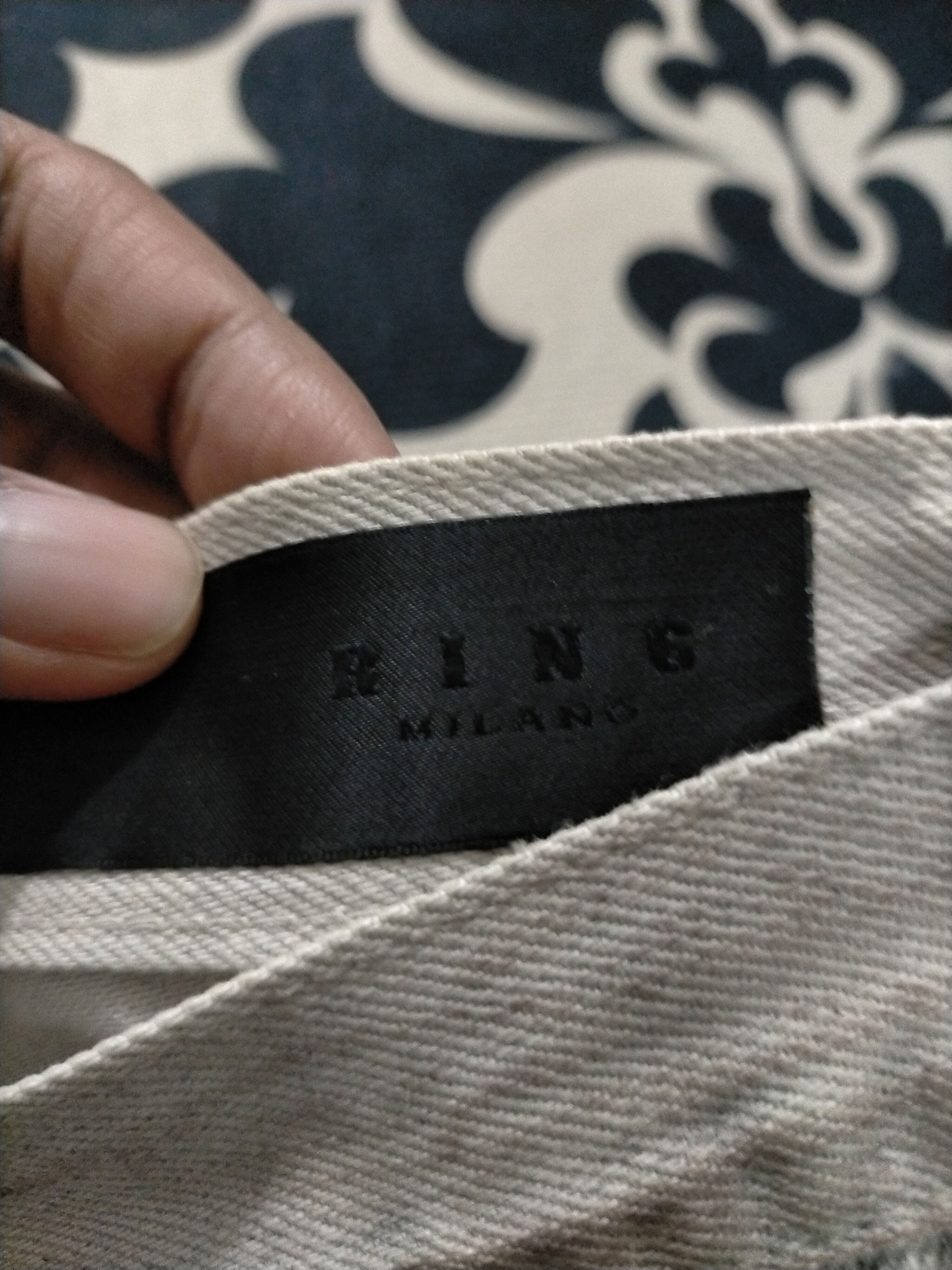 If Six Was Nine × Ring Milano 🔥Rare🔥Ring Milano Distressed Ripped Sick Insane Jeans Size US 30 / EU 46 - 10 Thumbnail