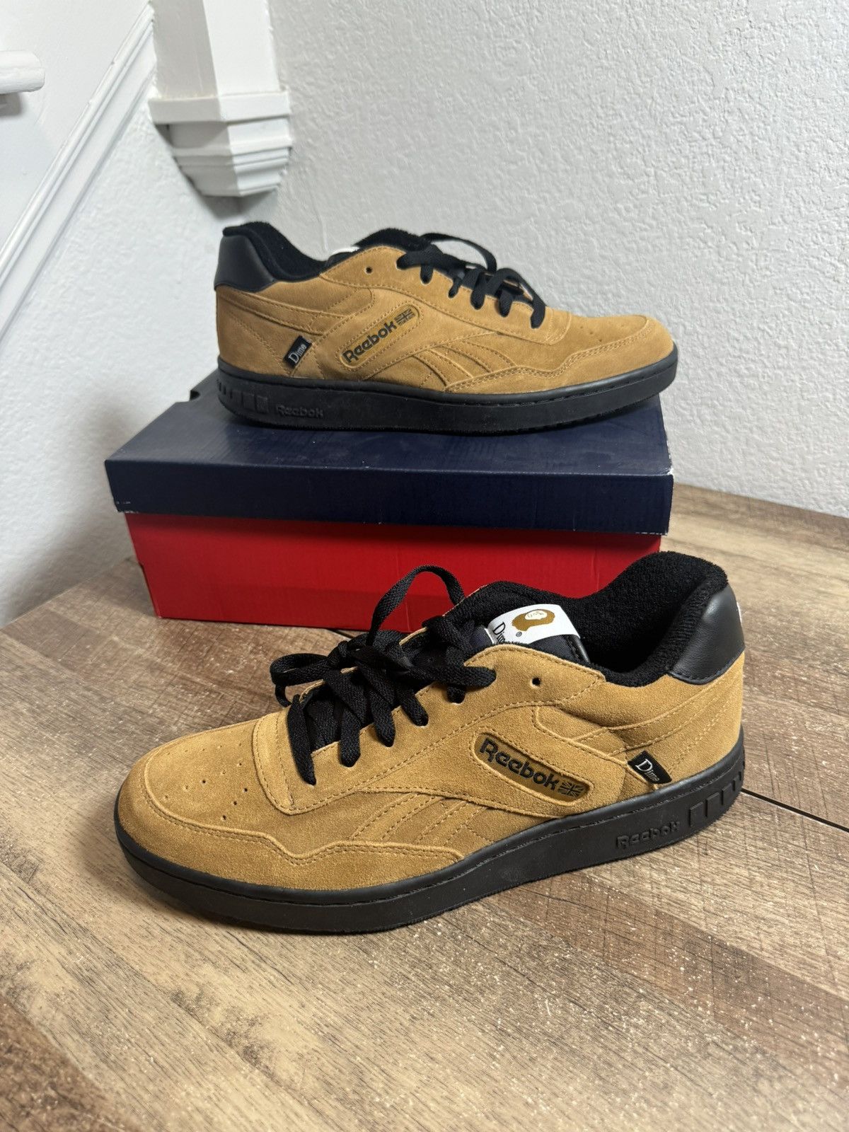 Reebok Reebok x Dime BB4000 Skate Shoes Brown/Black Size 10.5 Mens Size US 10.5 / EU 43-44 - 2 Thumbnail