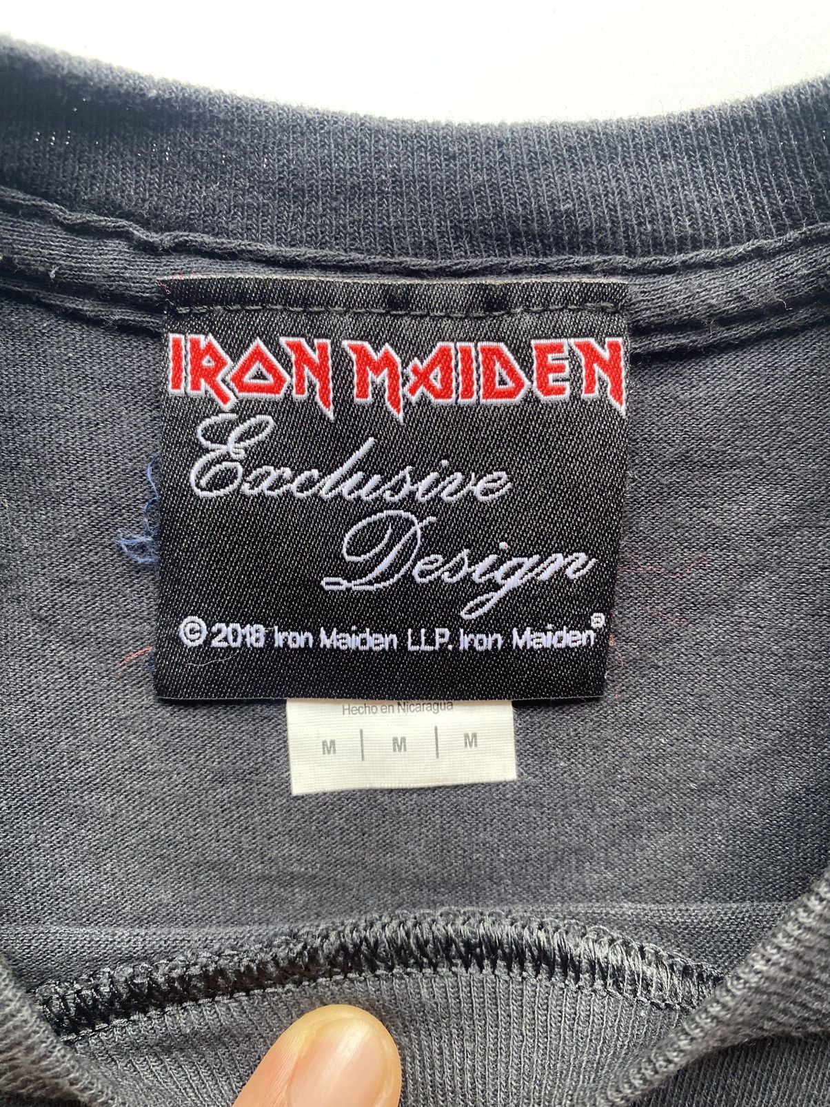 Band Tees × Iron Maiden IRON MAIDEN Size US M / EU 48-50 / 2 - 4 Thumbnail