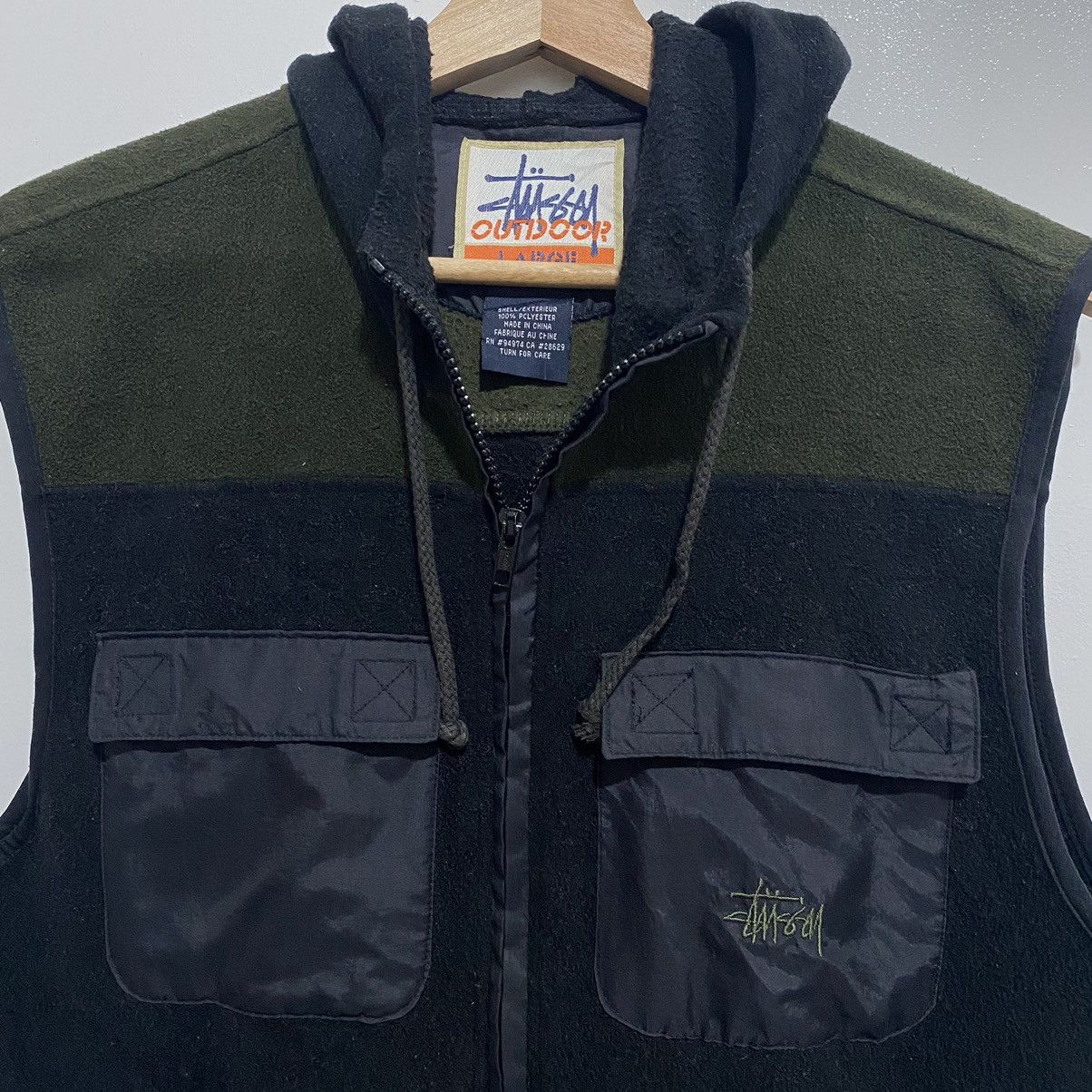 Stussy Stussy x Outdoor Vest Hoodie Size US L / EU 52-54 / 3 - 2 Thumbnail