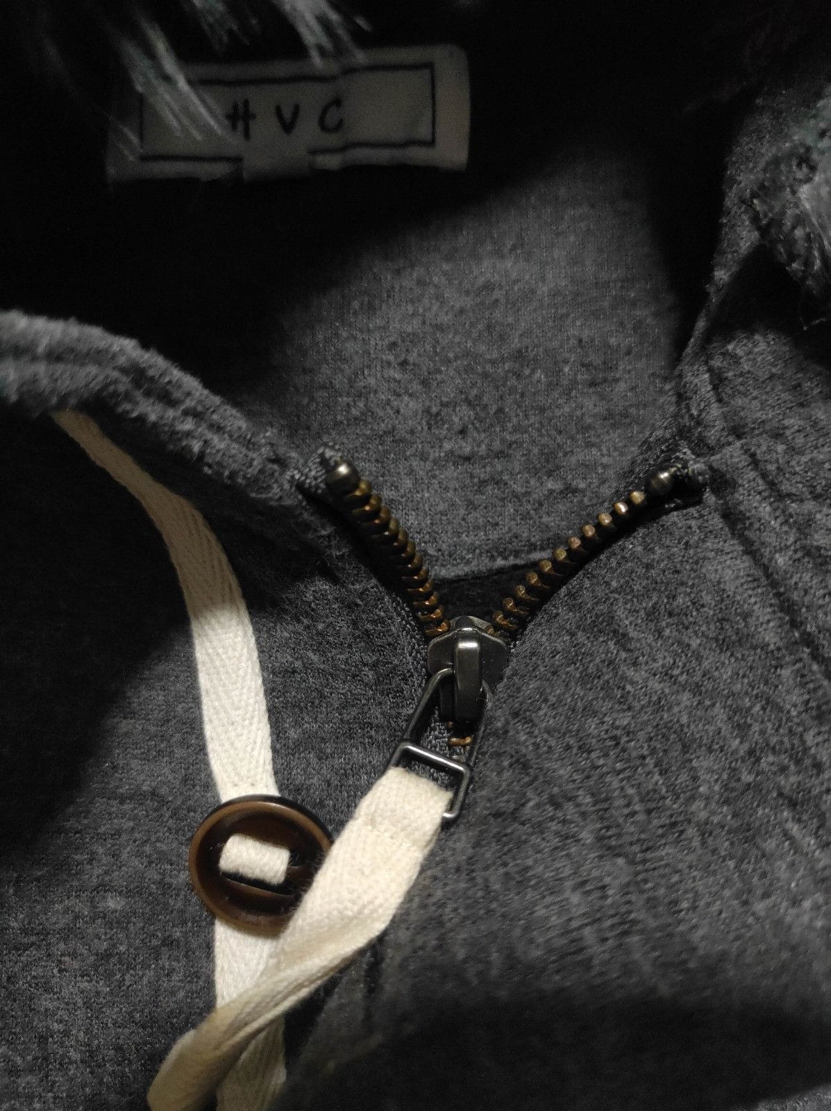 Japanese Brand HVC grey fur hoodie ifsix LGB style gray Size US M / EU 48-50 / 2 - 8 Thumbnail