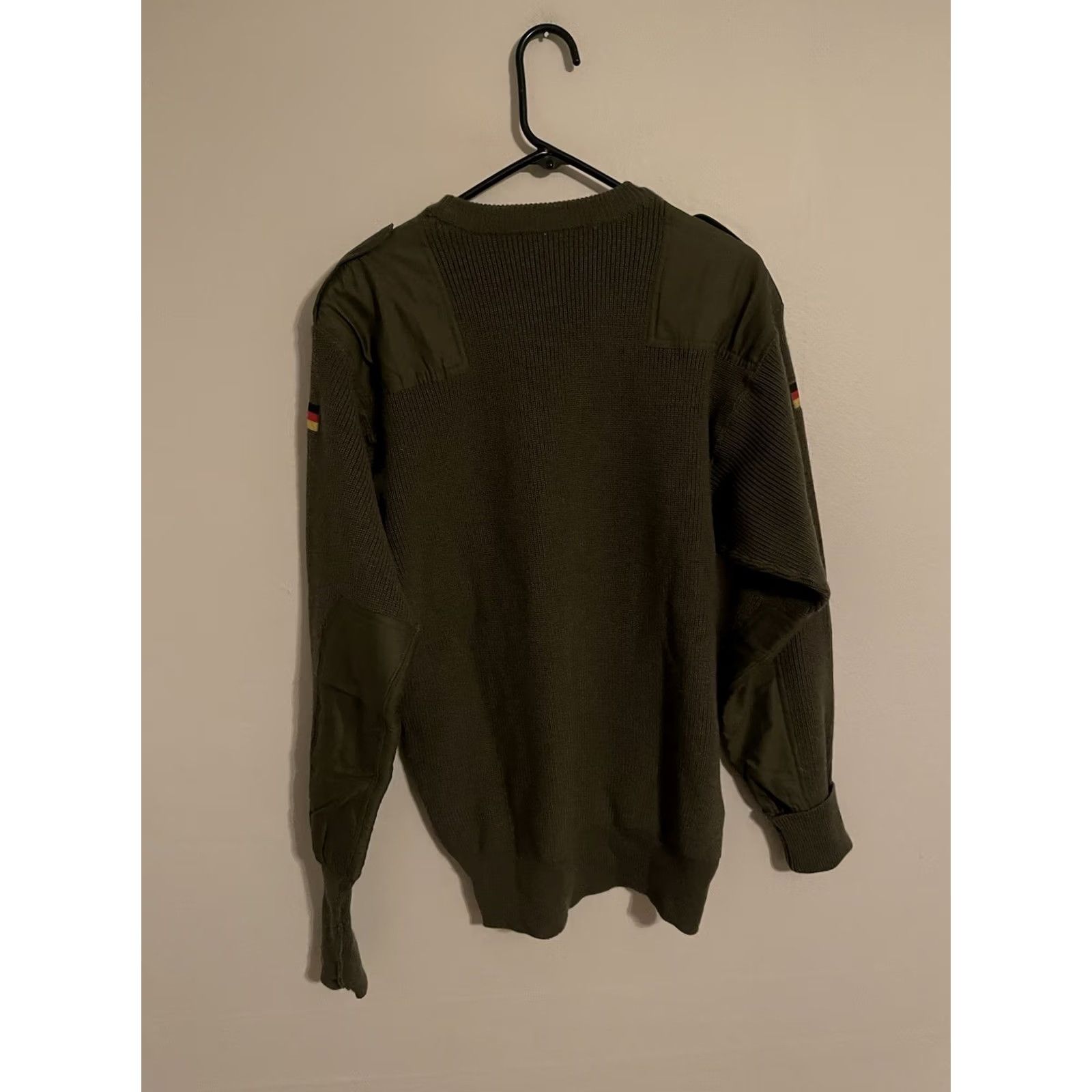 Commando German Army Military Commando Sweater Jumper Green Wool Germany Adult 54/48 Size US M / EU 48-50 / 2 - 4 Thumbnail
