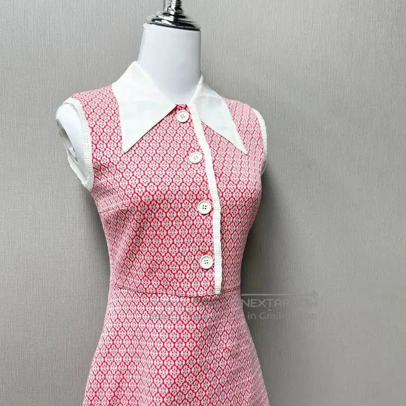 Miu Miu Miu Miu Summer Pink Sleeveless Dress . Size XS / US 0-2 / IT 36-38 - 3 Thumbnail