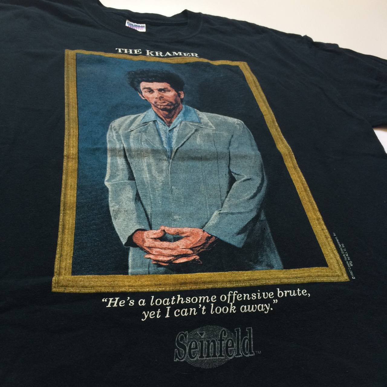 Arts & Science Vintage 90s The Kramer Seinfeld TV Sitcom Movie Tee Size US XL / EU 56 / 4 - 3 Thumbnail