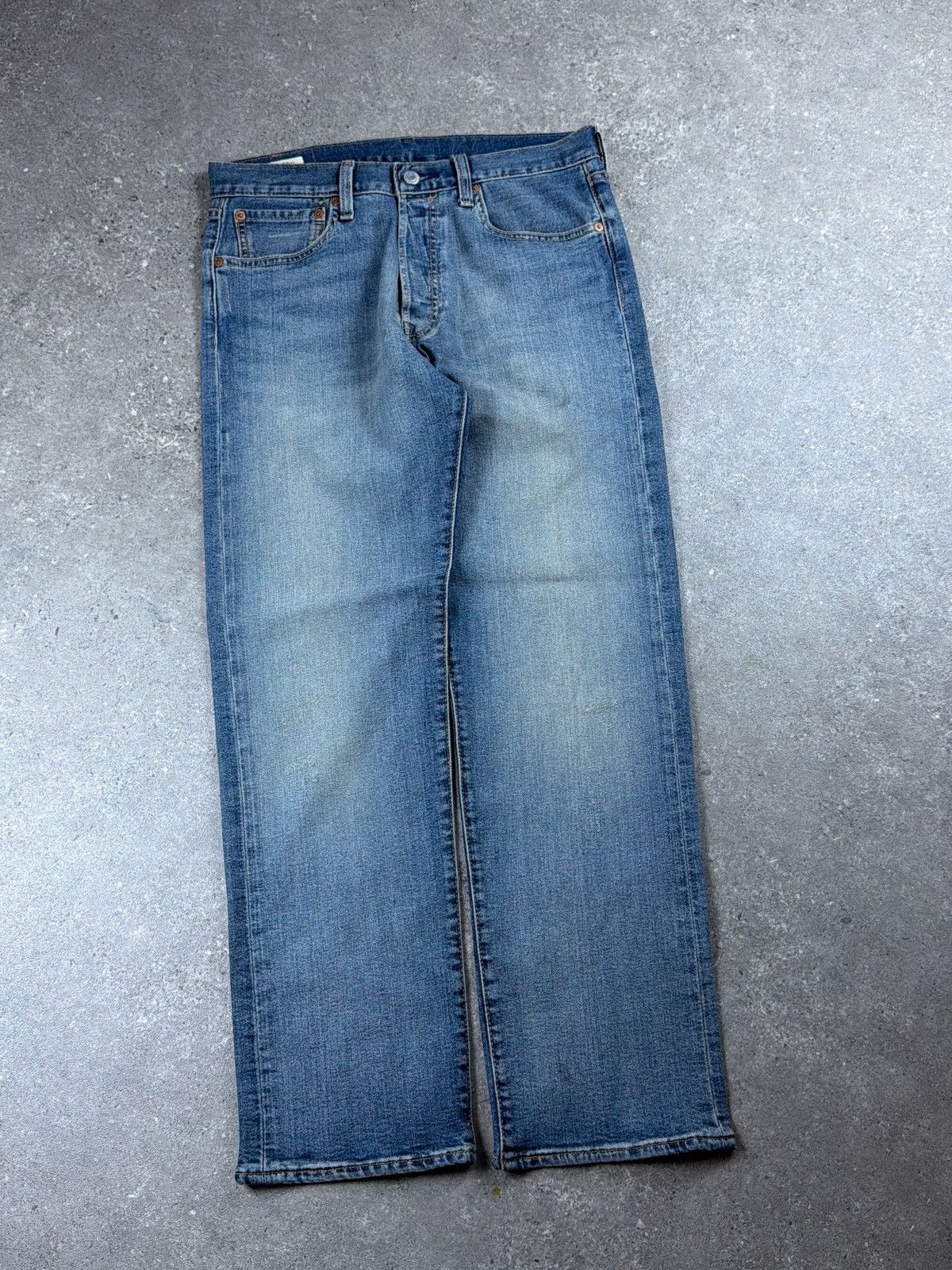 Levi's Vintage 00s Levi’s 501 Japan - Faded Mud Wash, Distressed Size US 31 - 1 Thumbnail