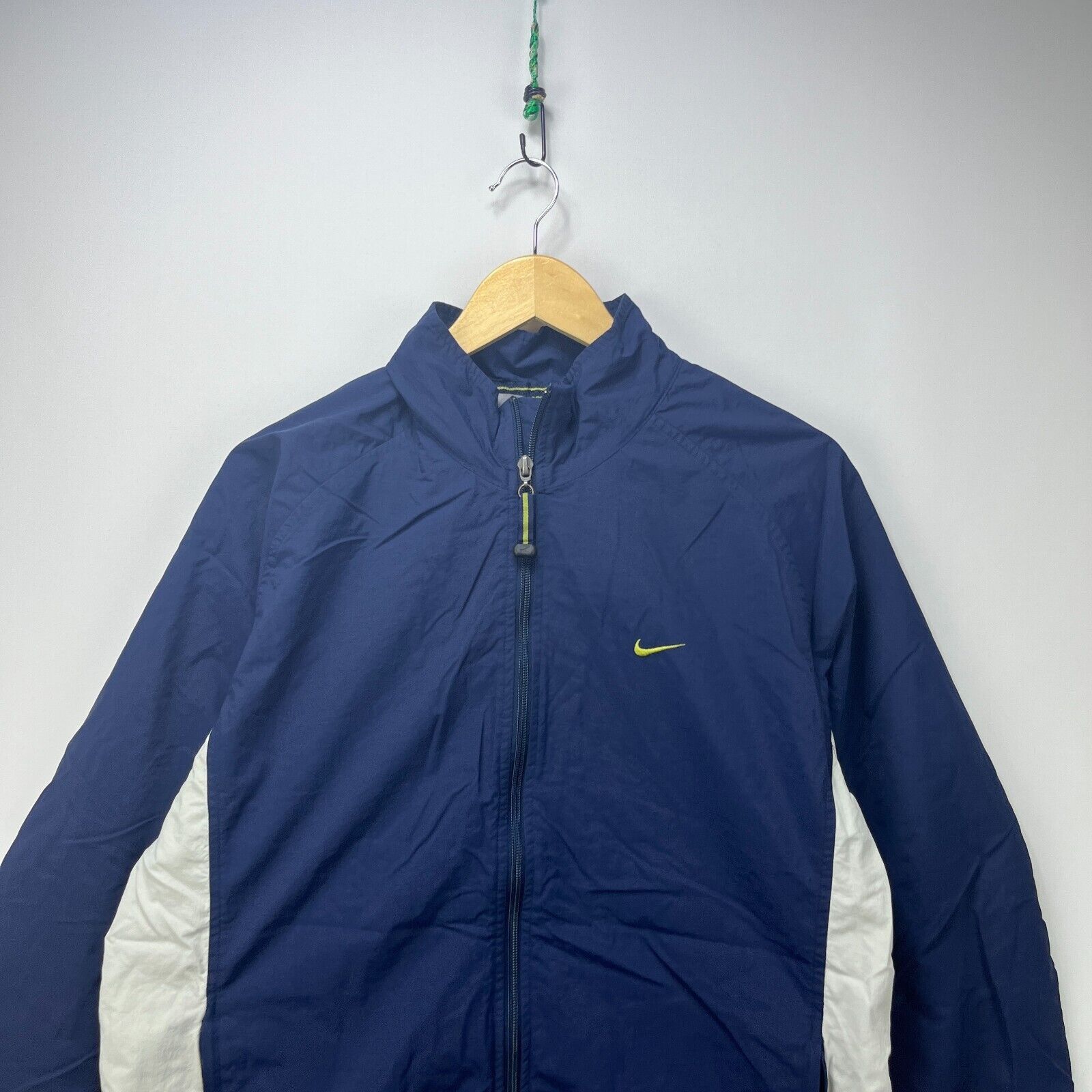 Nike × Vintage Vintage Y2K Nike Swoosh Windbreaker Track Jacket Medium Size US M / EU 48-50 / 2 - 2 Thumbnail