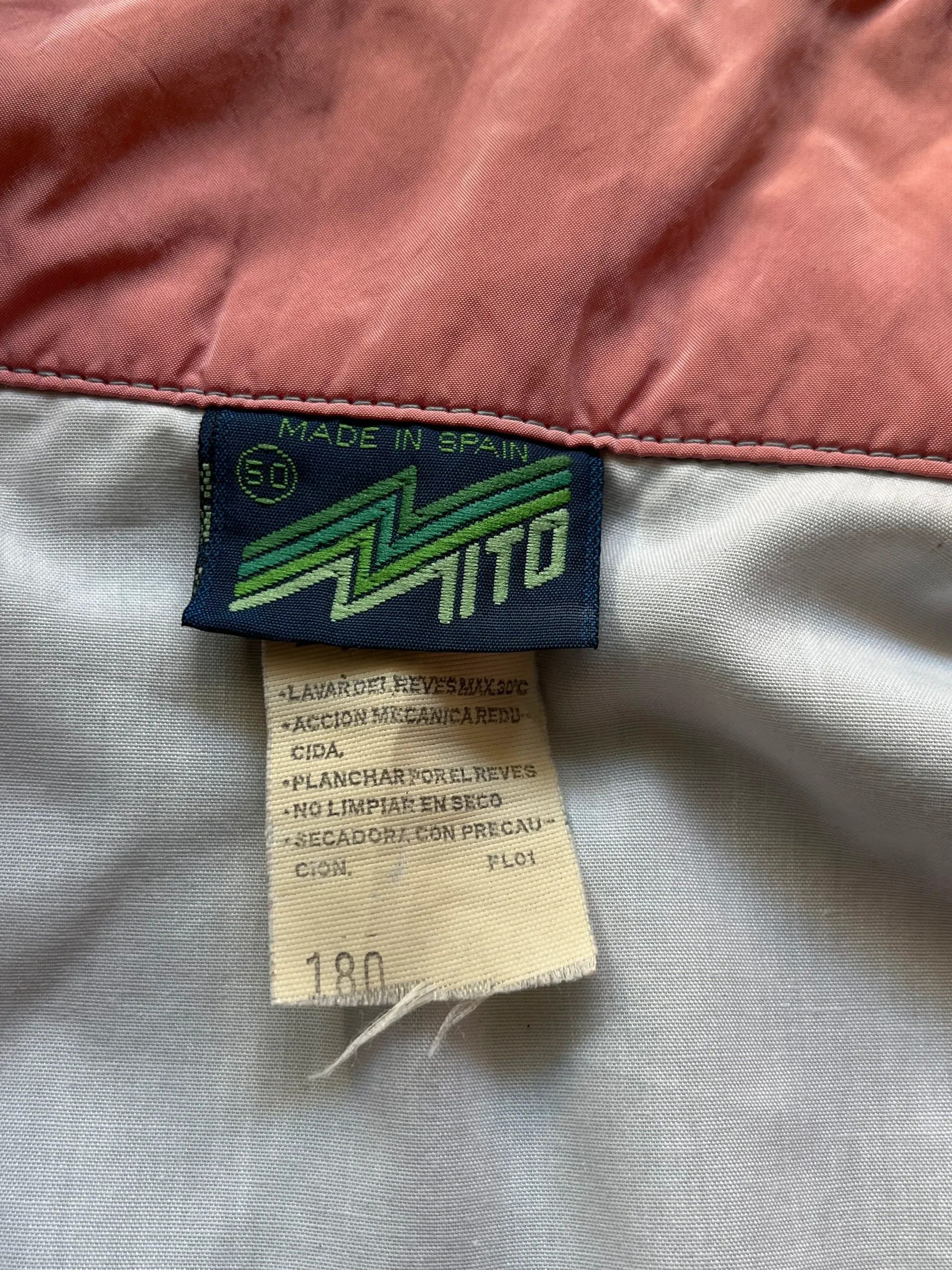Other Mito Sport Spirit Made in Spain Track Suit Rare Sz 50 / M Size 38L - 6 Thumbnail