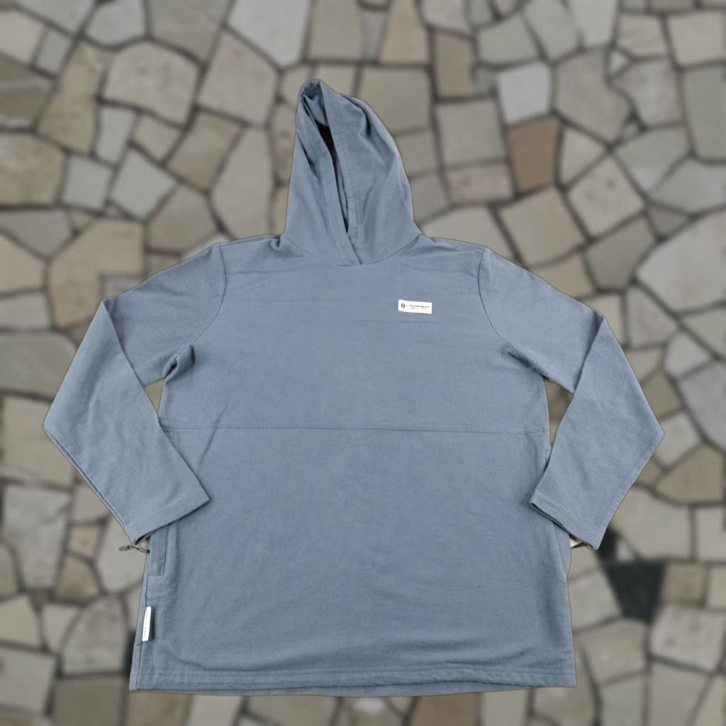Vintage Bearded Goat Hoodie Mens Small Blue Pullover Sweatshirt Terry Cloth Size US S / EU 44-46 / 1 - 1 Thumbnail