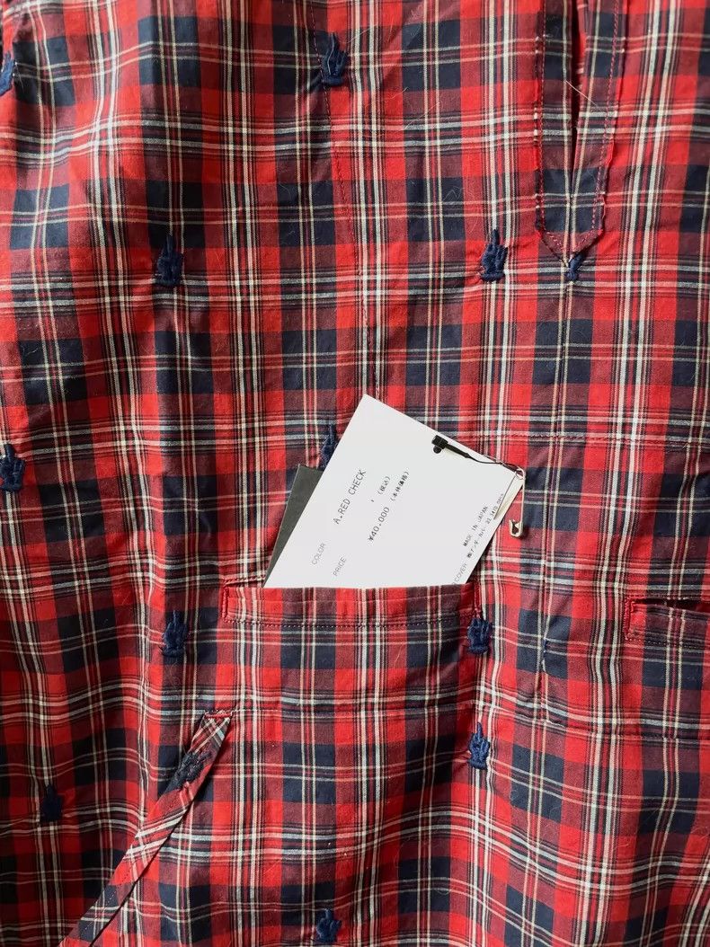 Undercover undercover 13ss embroidered pullover plaid shirt 2502-Nexta Size US M / EU 48-50 / 2 - 6 Thumbnail