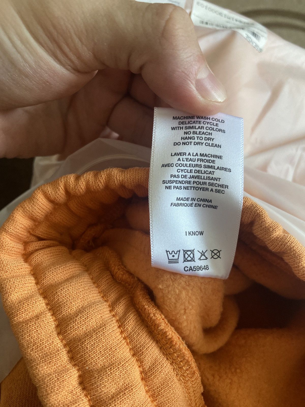 Dime Dime - Orange Classic Sweatpant Size US 32 / EU 48 - 8 Thumbnail