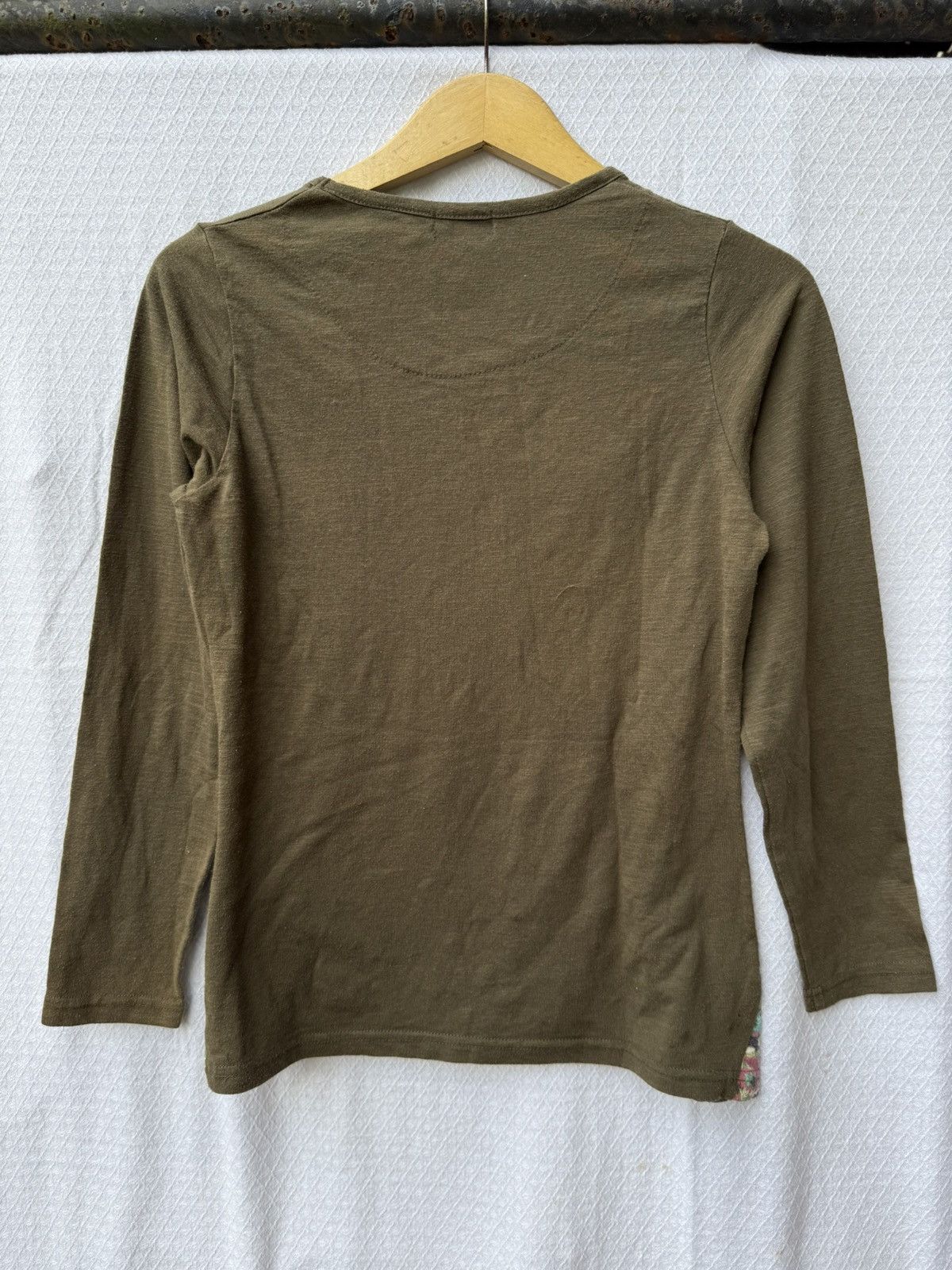 Japanese Brand Timothy patch longsleeve Size US M / EU 48-50 / 2 - 2 Thumbnail