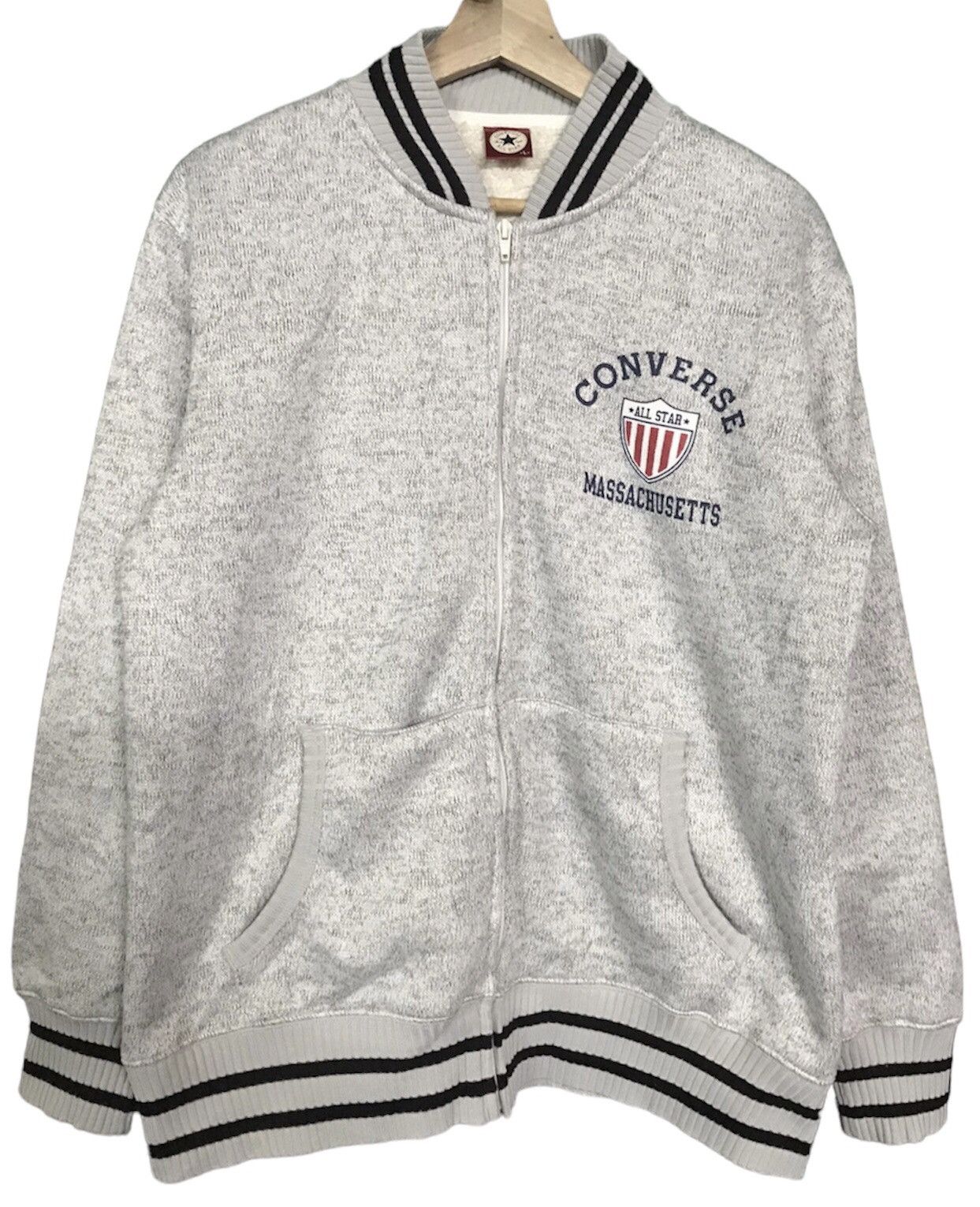 Converse Converse Varsity Jaket Small Logo Fullzip Size US L / EU 52-54 / 3 - 1 Thumbnail