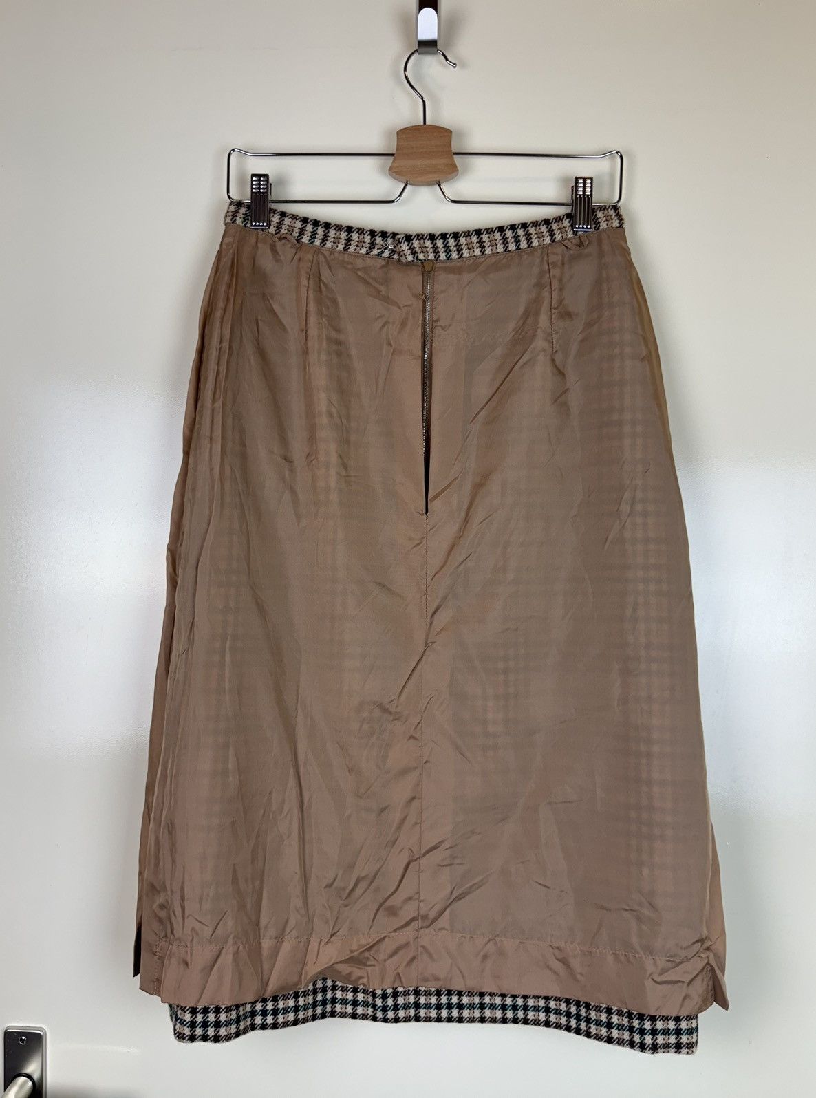 Ballantyne Ballantyne vintage wool houdthtooth skirt mid Burberry style Size 27" / US 4 / IT 40 - 12 Thumbnail
