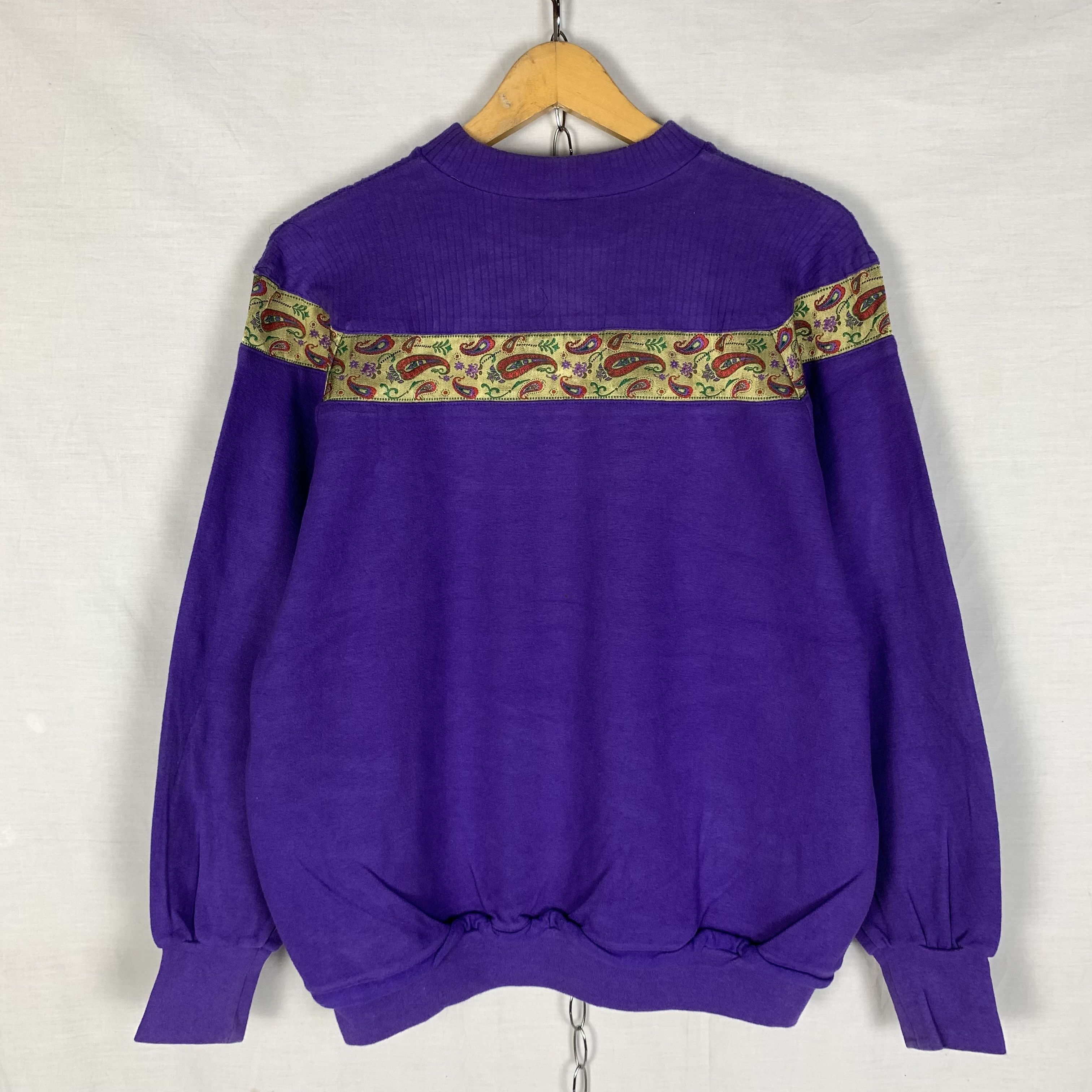 Vintage Vintage 90s Donna Franca Sweatshirt Crewneck Size US M / EU 48-50 / 2 - 4 Thumbnail