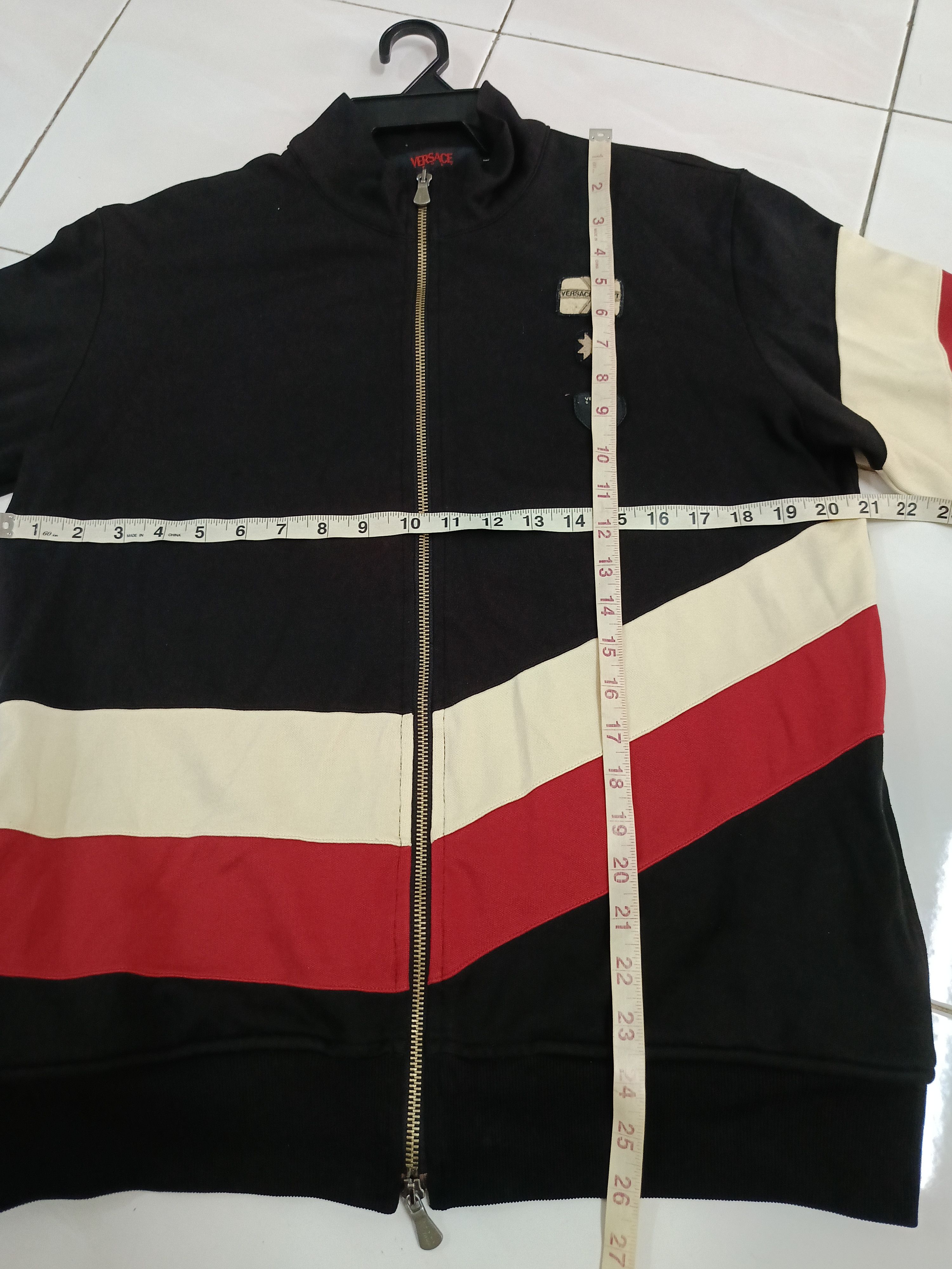 Versace Versace Sport Color block Patent Like Prada Track Jacket Size US M / EU 48-50 / 2 - 7 Thumbnail