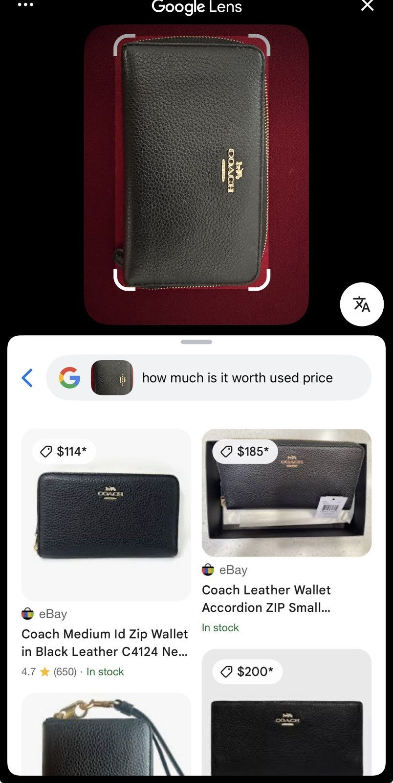 Coach Coach Medium ID Zip Around Wallet black Size ONE SIZE - 5 Thumbnail