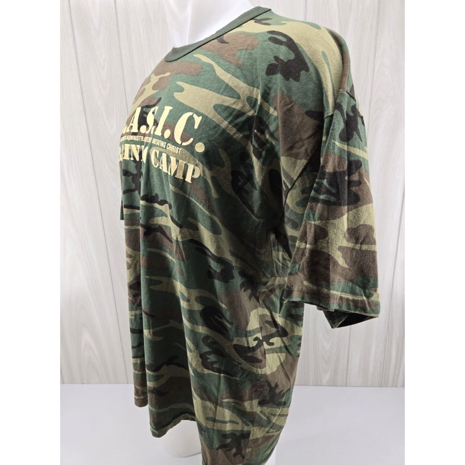 Rothco Rothco Camo Shirt Mens 2XL Woodland Basic Training Camp Business Administration Shirt Size US XXL / EU 58 / 5 - 4 Thumbnail