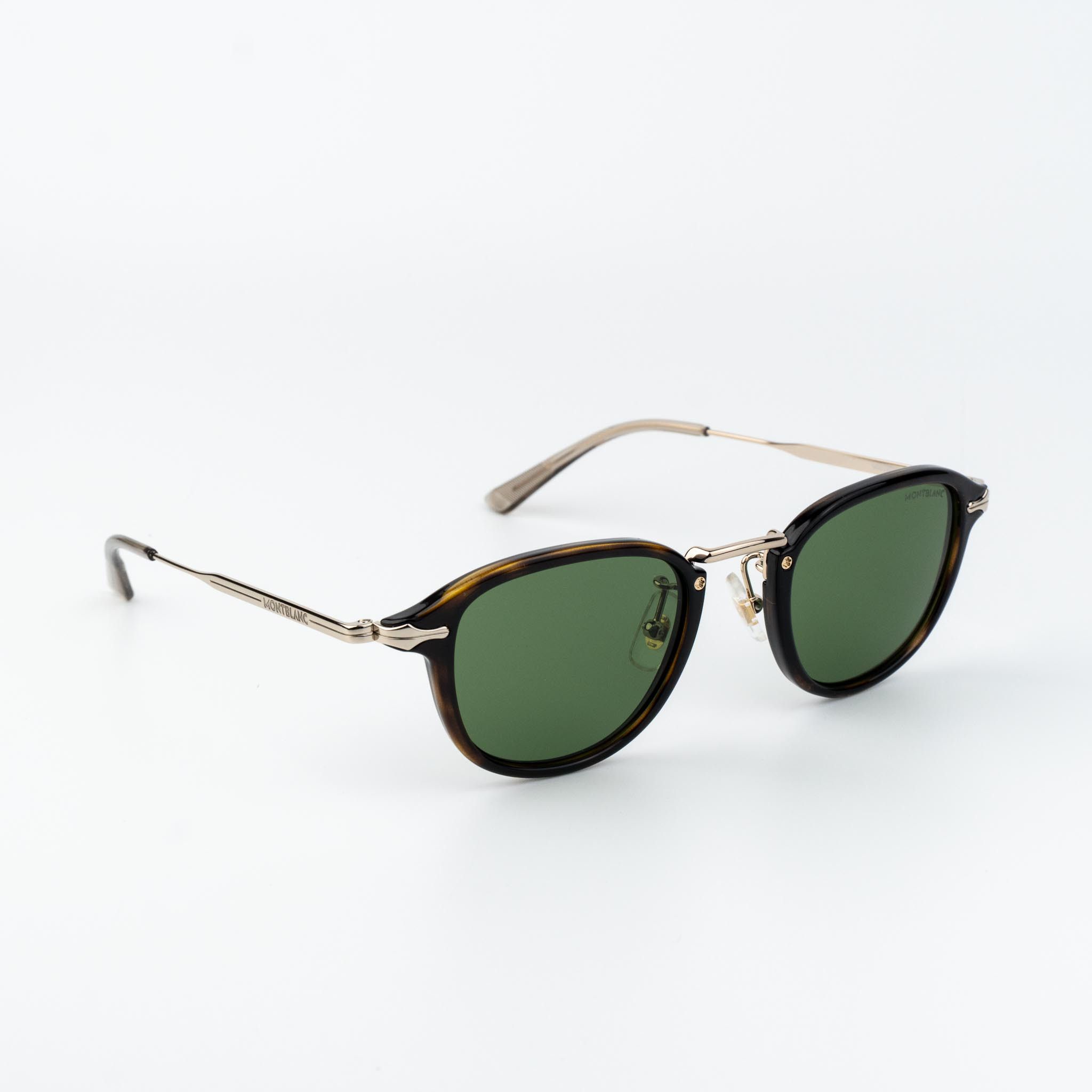 Montblanc Montblanc Men Sunglasses Round MB0336S 002 NEW AUTHENTIC Size ONE SIZE - 4 Thumbnail