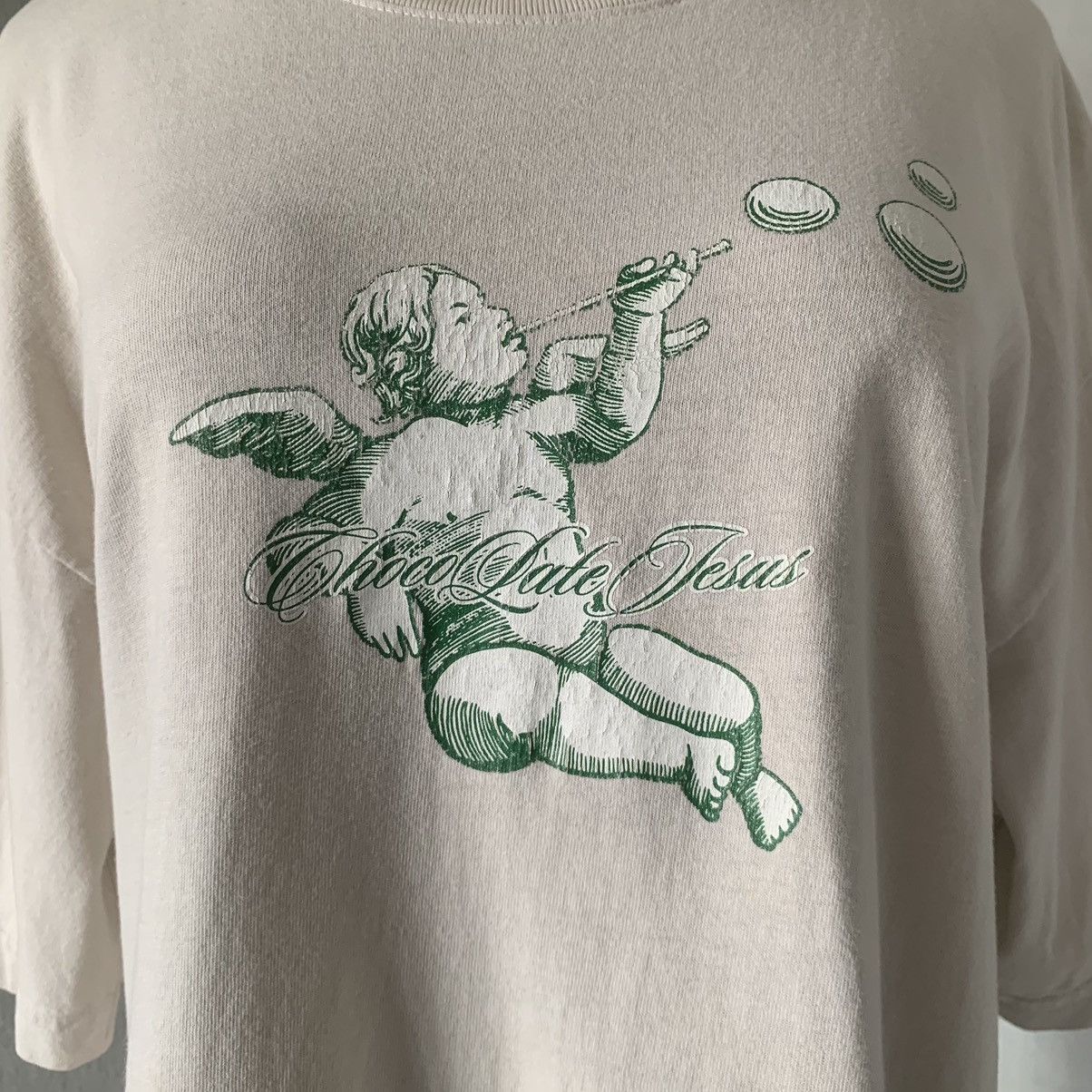 Japanese Brand Chocolate Jesus Japanese Streetwear shirt Size US L / EU 52-54 / 3 - 2 Thumbnail
