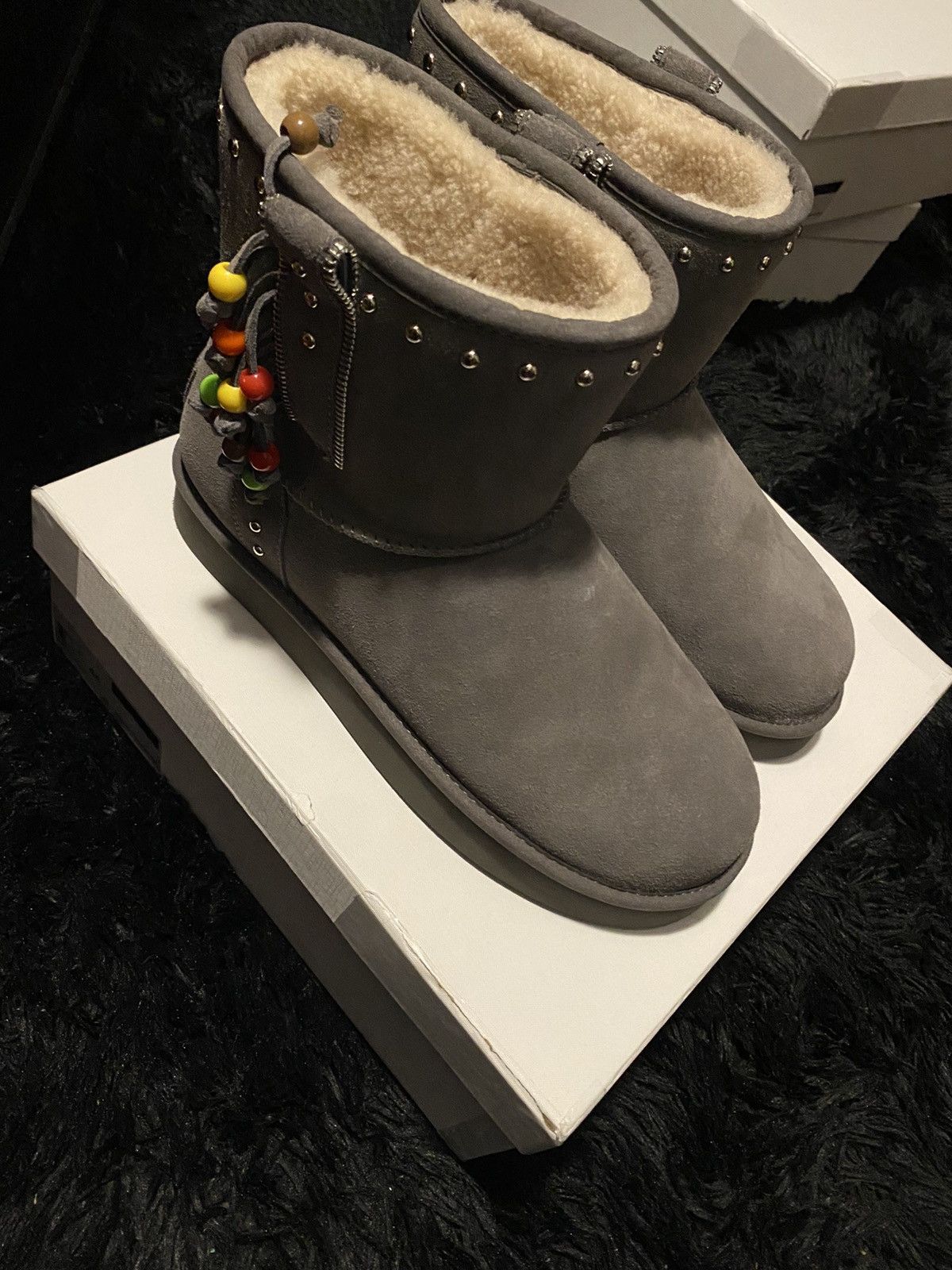 1199 Bazo1199 Surfer Beaded Ugg Boots Size US 11 / EU 44 - 7 Thumbnail