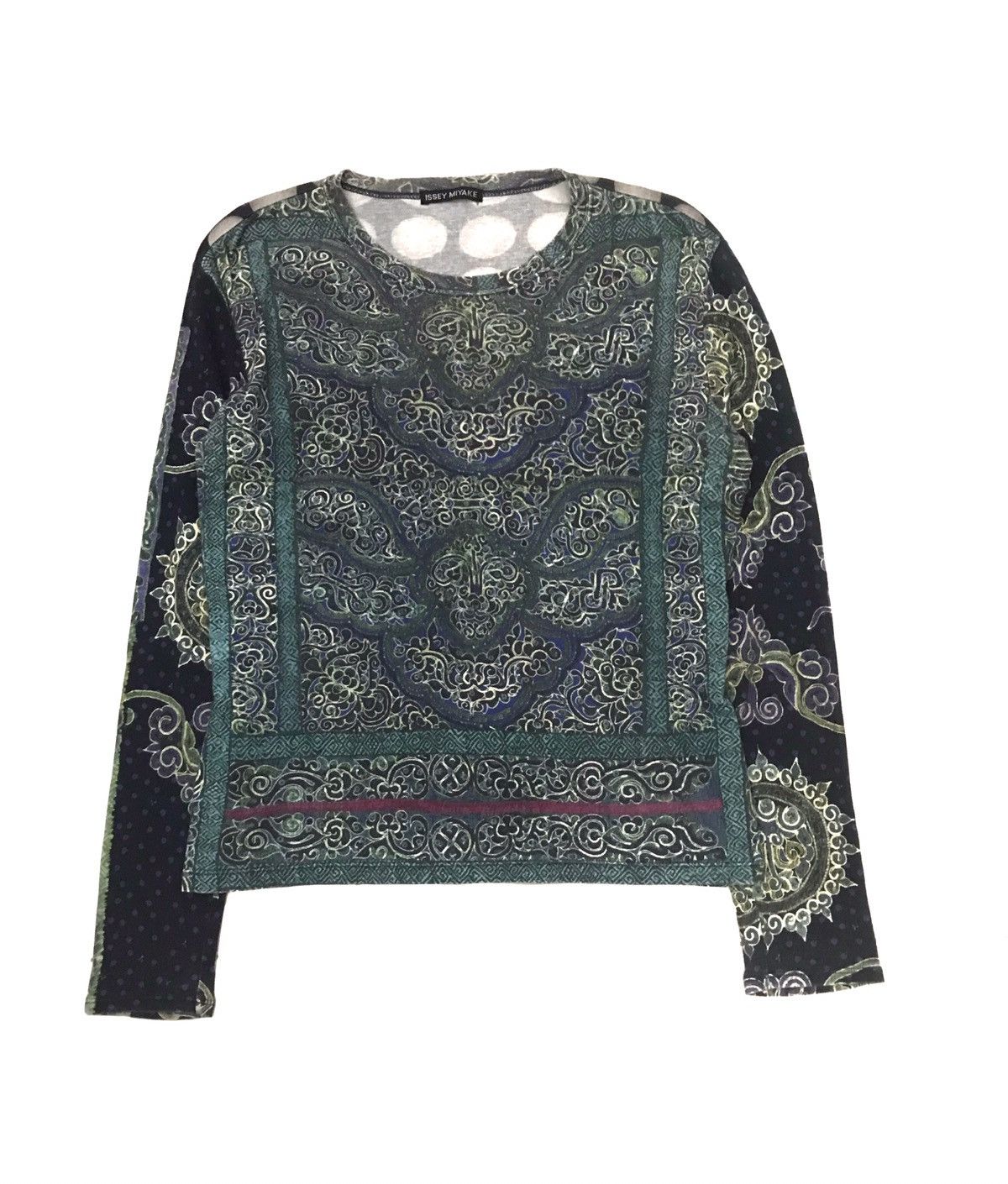 Designer × Issey Miyake ISSEY MIYAKE LONG SLEEVE FULLPRINT Size L / US 10 / IT 46 - 1 Thumbnail